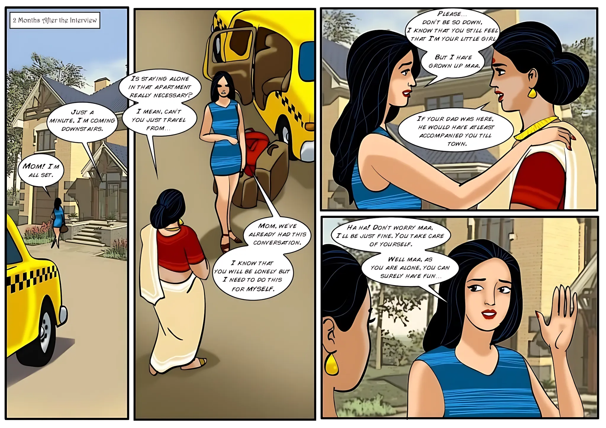 Velamma All Episodes Comics, 16 . Velamma - Episode 16 - Unwanted Gifts, page 2 of 31