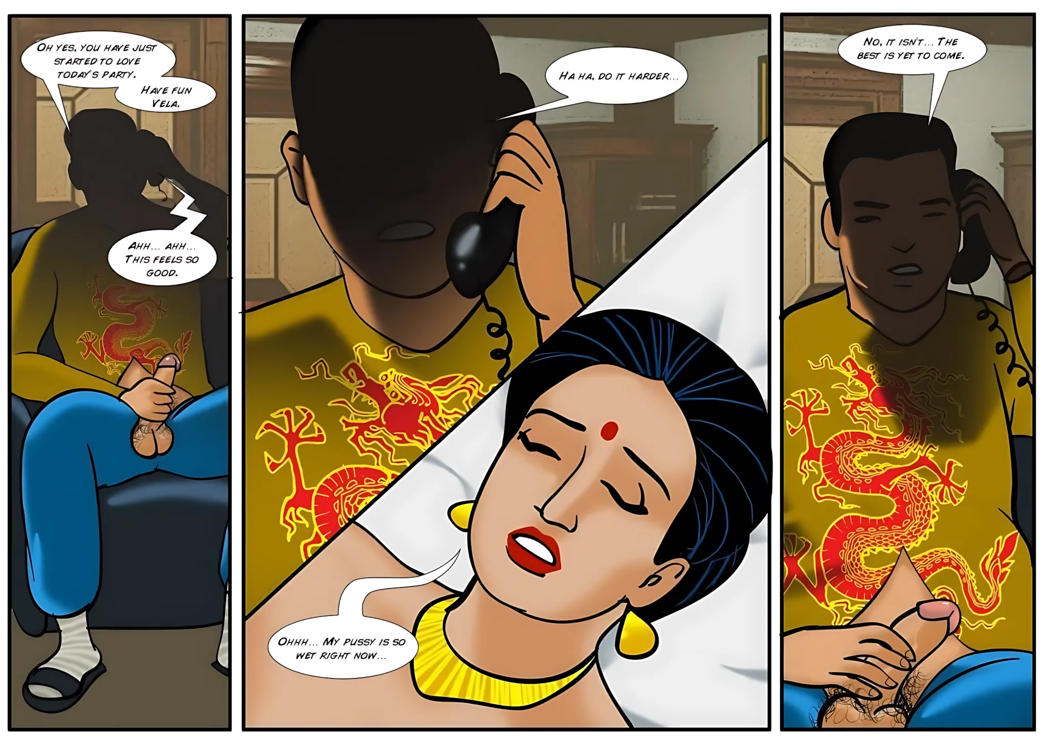 Velamma All Episodes Comics, 16 . Velamma - Episode 16 - Unwanted Gifts, page 13 of 31