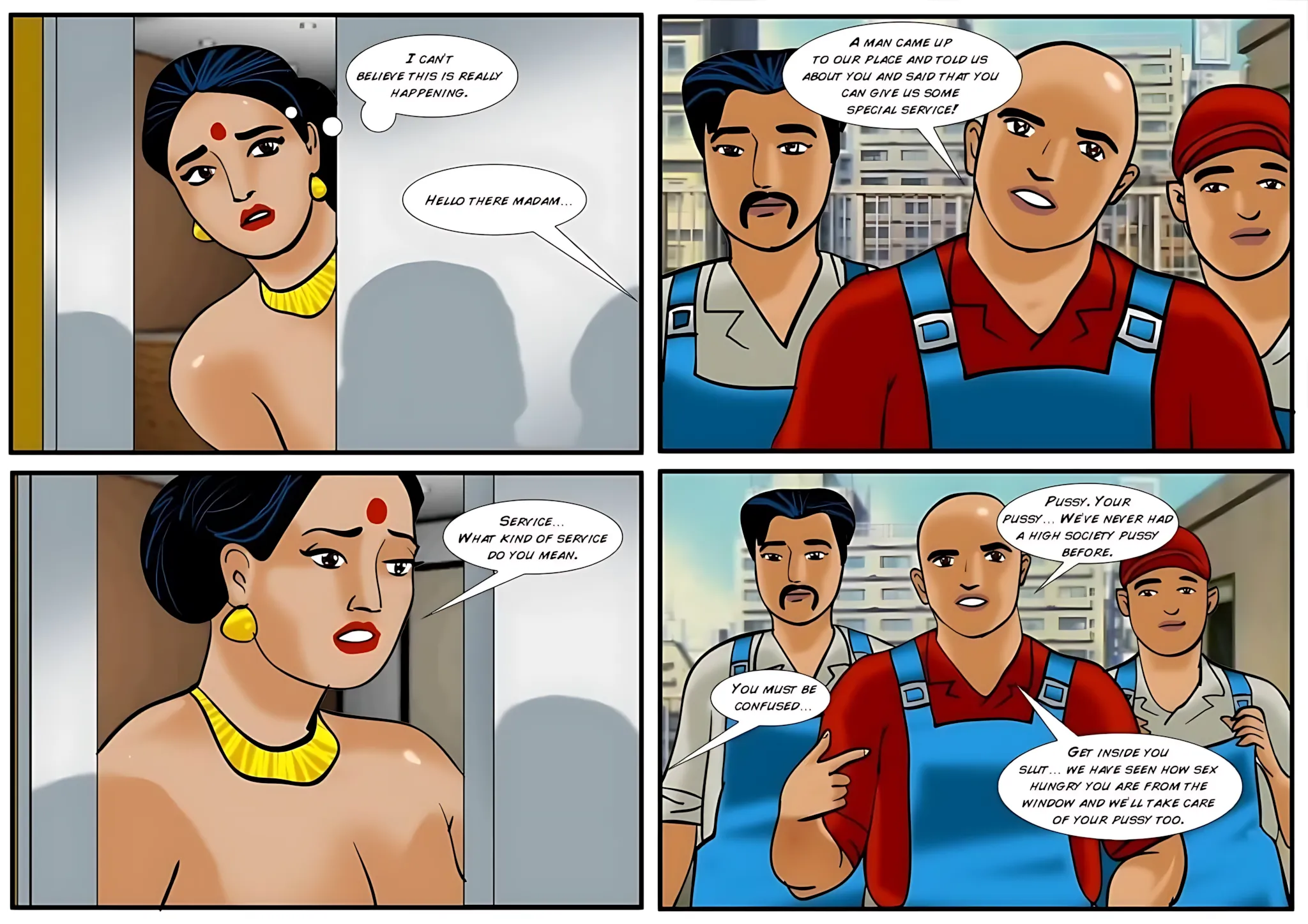 Velamma All Episodes Comics, 16 . Velamma - Episode 16 - Unwanted Gifts, page 18 of 31