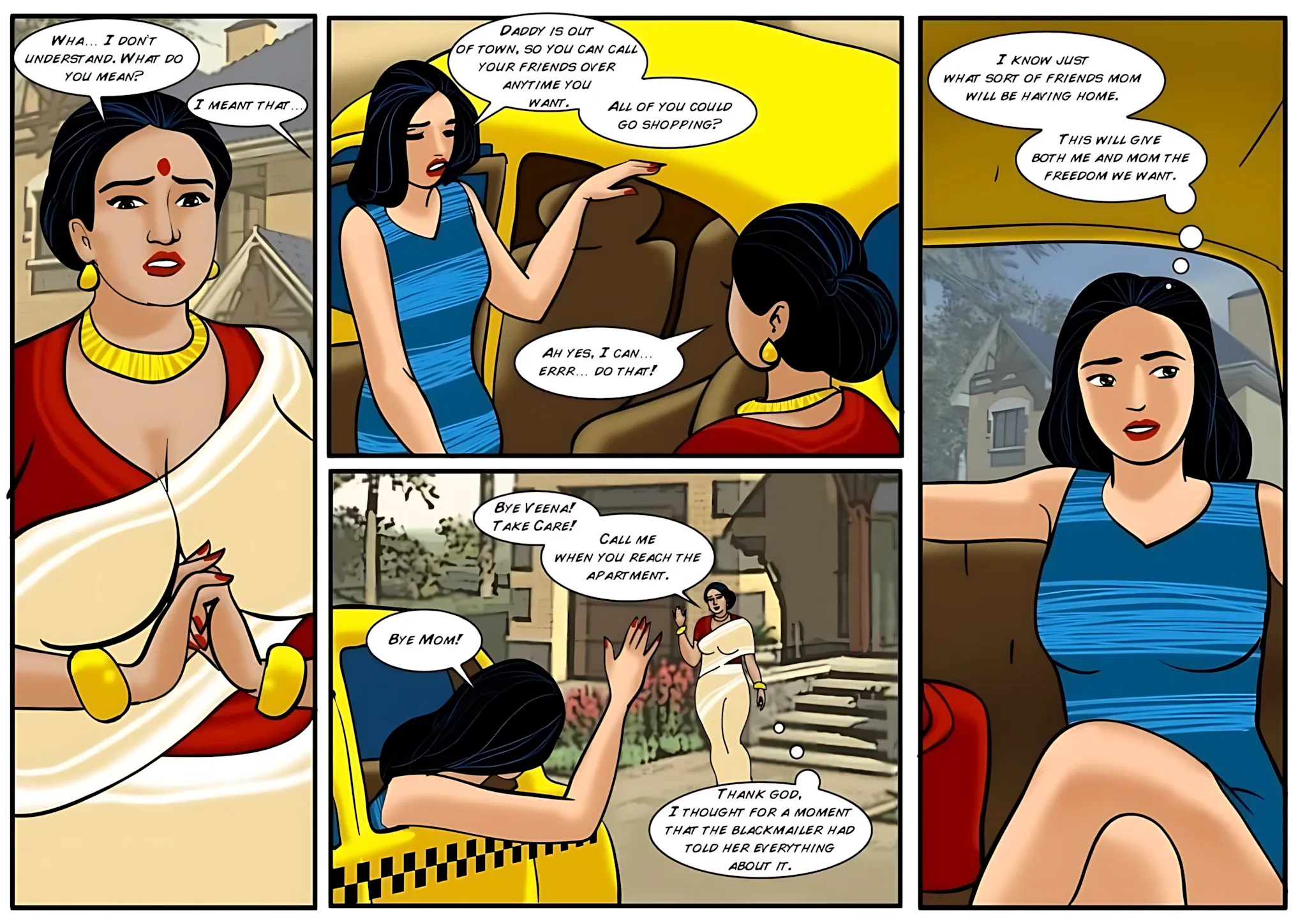 Velamma All Episodes Comics, 16 . Velamma - Episode 16 - Unwanted Gifts, page 3 of 31