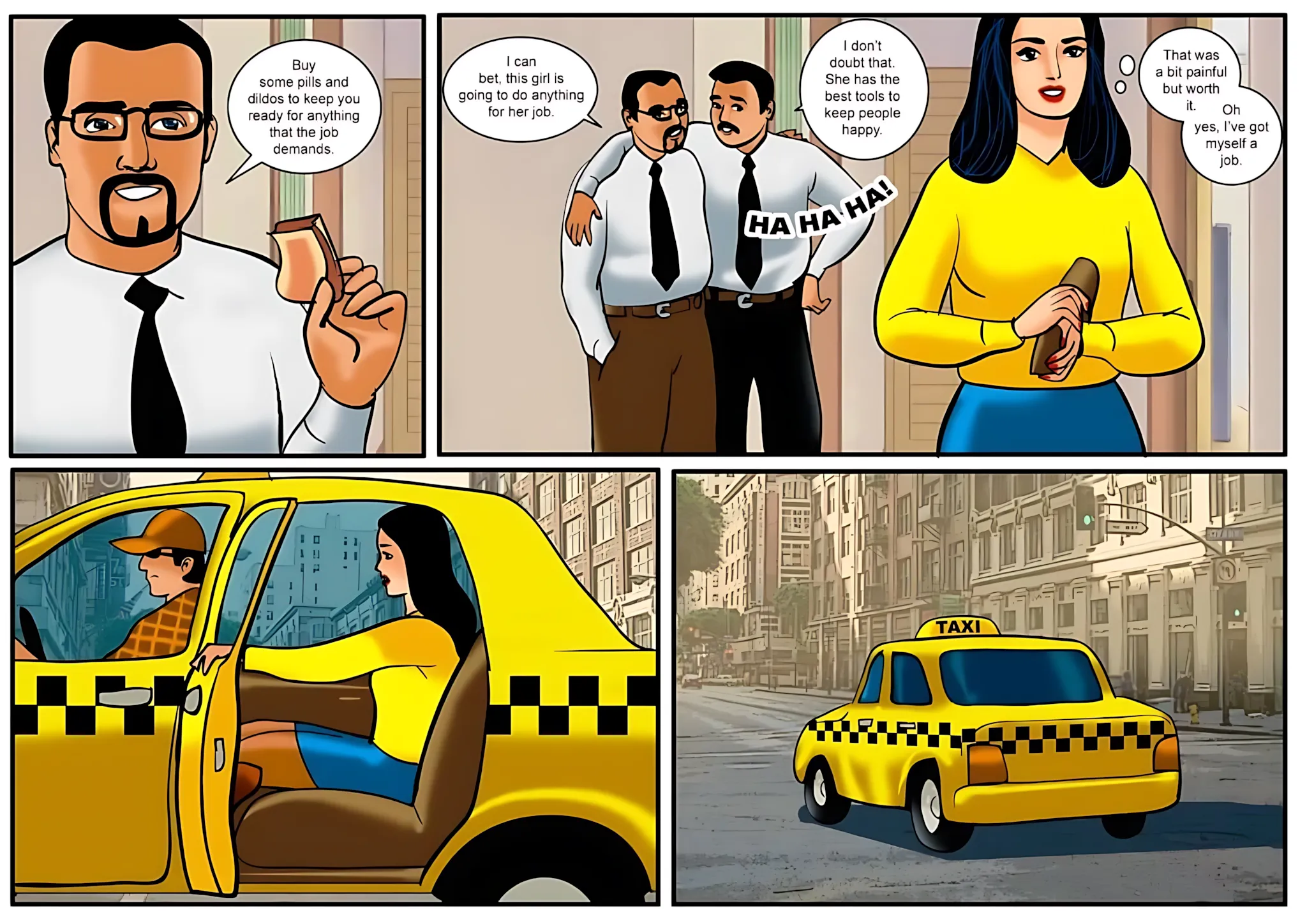 Velamma All Episodes Comics, 15 . Velamma - Episode 15 - The First Interview!, page 31 of 31