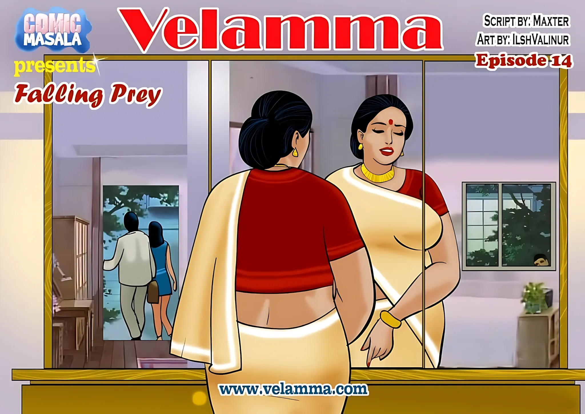 Velamma All Episodes Comics, 14 . Velamma - Episode 14 - Falling Prey, page 1 of 31