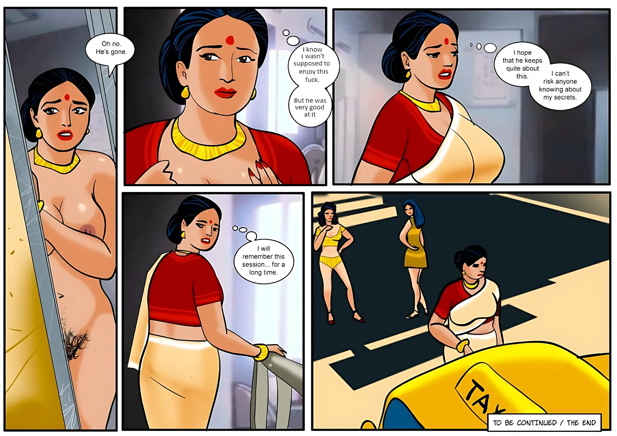 Velamma All Episodes Comics, 14 . Velamma - Episode 14 - Falling Prey, page 31 of 31