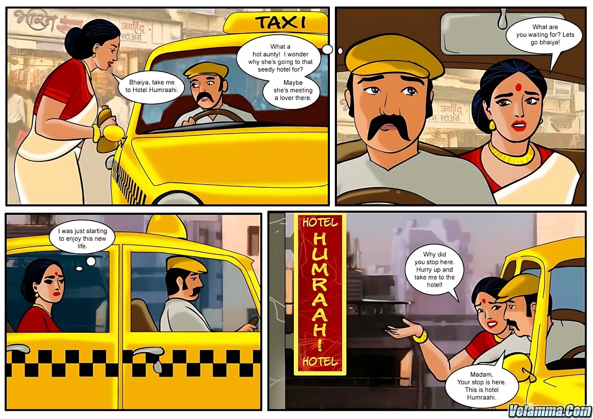 Velamma All Episodes Comics, 14 . Velamma - Episode 14 - Falling Prey, page 7 of 31