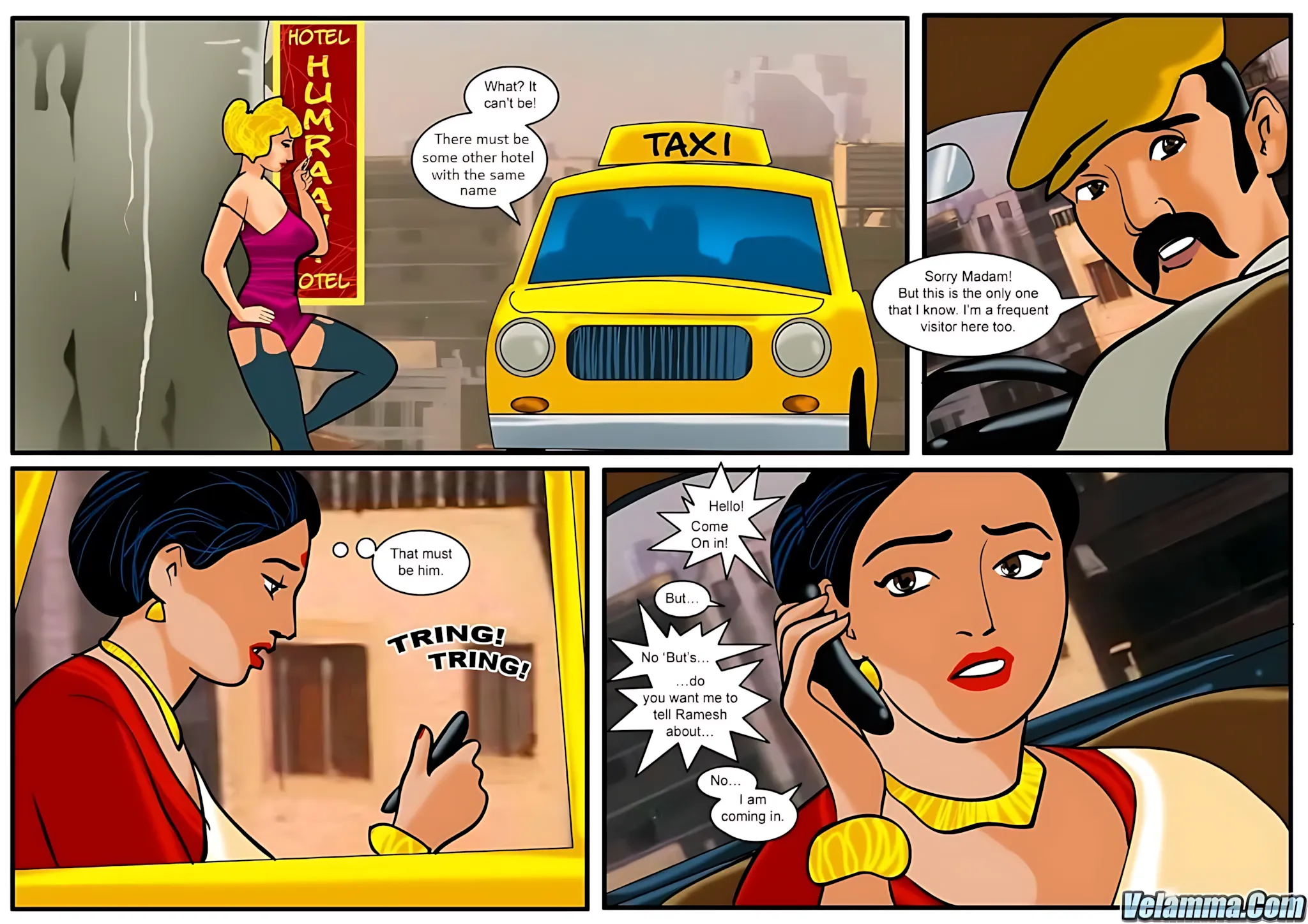 Velamma All Episodes Comics, 14 . Velamma - Episode 14 - Falling Prey, page 8 of 31