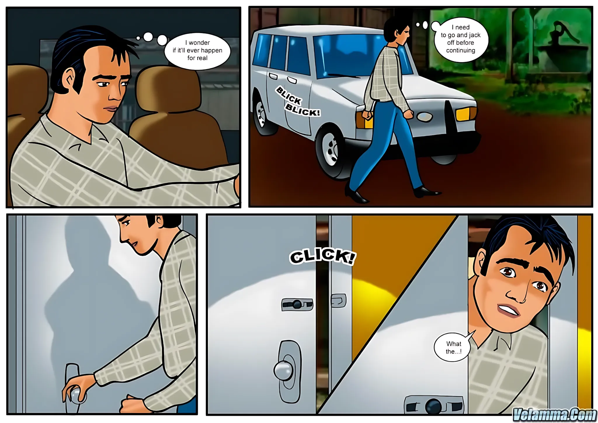 Velamma All Episodes Comics, 13 . Velamma - Episode 13 - In The Middle Of A Journey, page 13 of 30