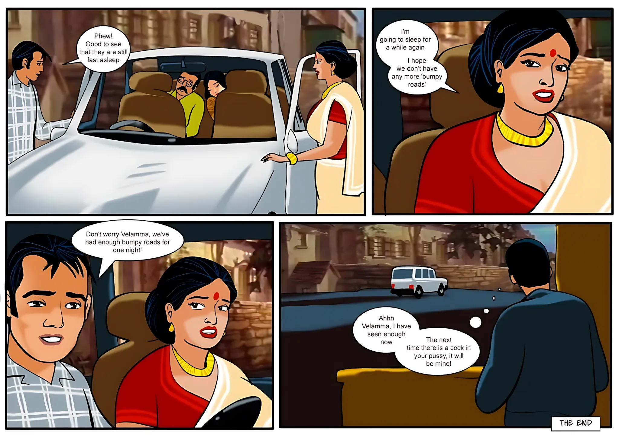 Velamma All Episodes Comics, 13 . Velamma - Episode 13 - In The Middle Of A Journey, page 30 of 30