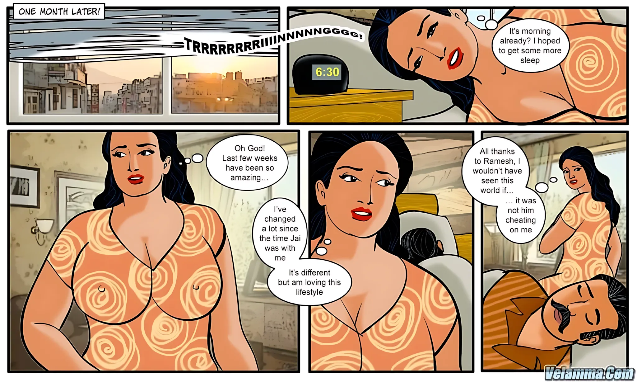 Velamma All Episodes Comics, 12 . Velamma - Episode 12 - The New Beginning, page 2 of 30