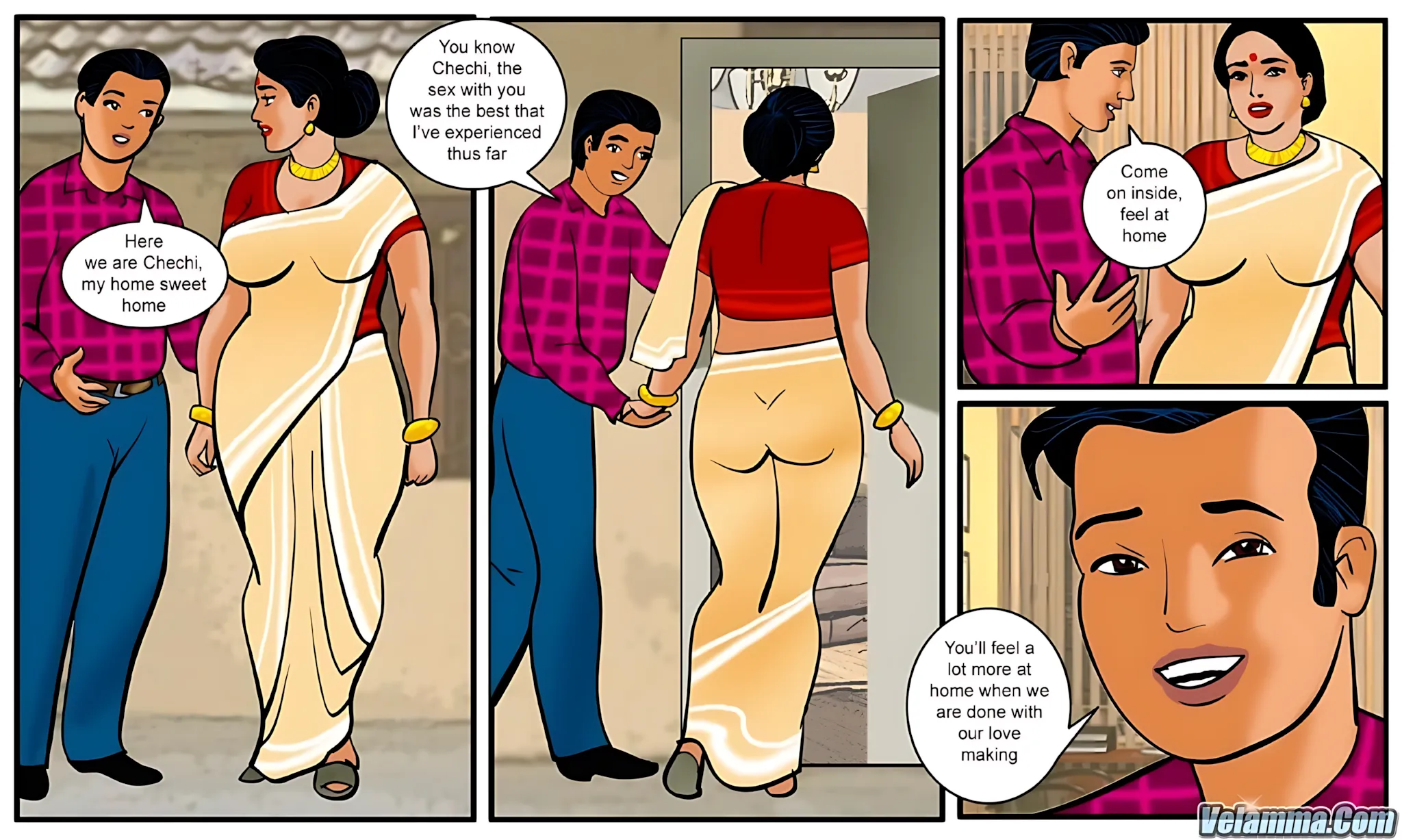 Velamma All Episodes Comics, 12 . Velamma - Episode 12 - The New Beginning, page 14 of 30