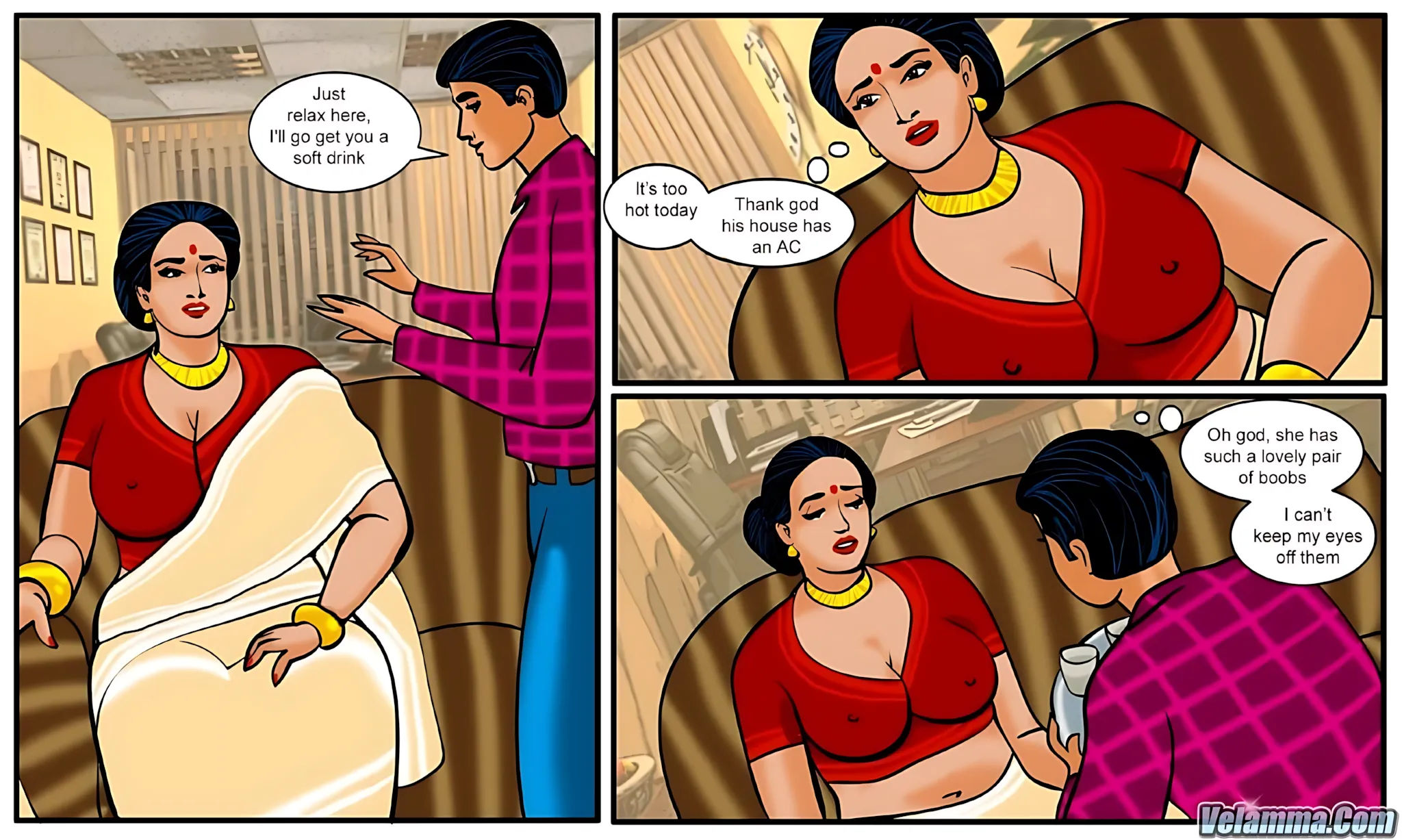 Velamma All Episodes Comics, 12 . Velamma - Episode 12 - The New Beginning, page 15 of 30