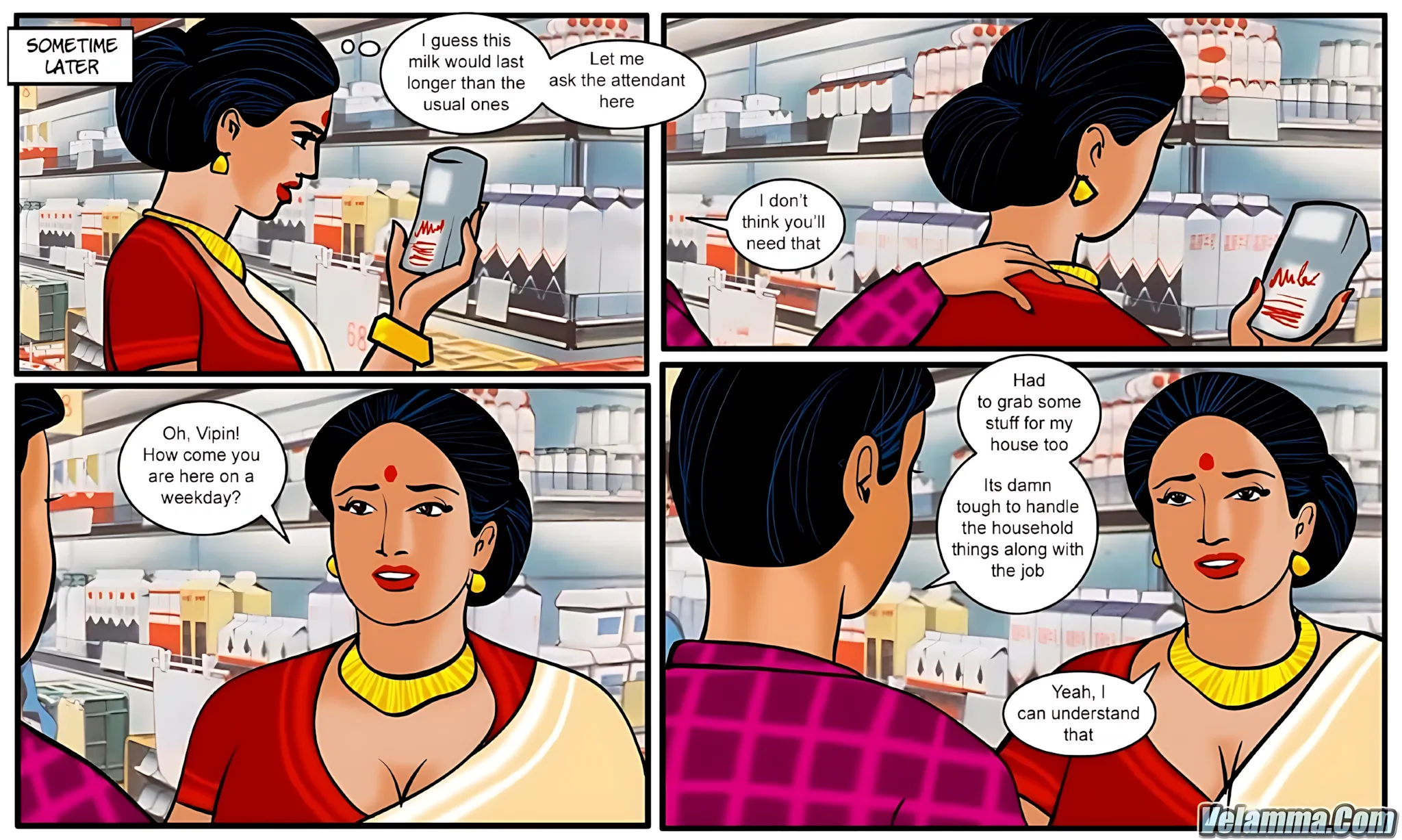 Velamma All Episodes Comics, 12 . Velamma - Episode 12 - The New Beginning, page 5 of 30