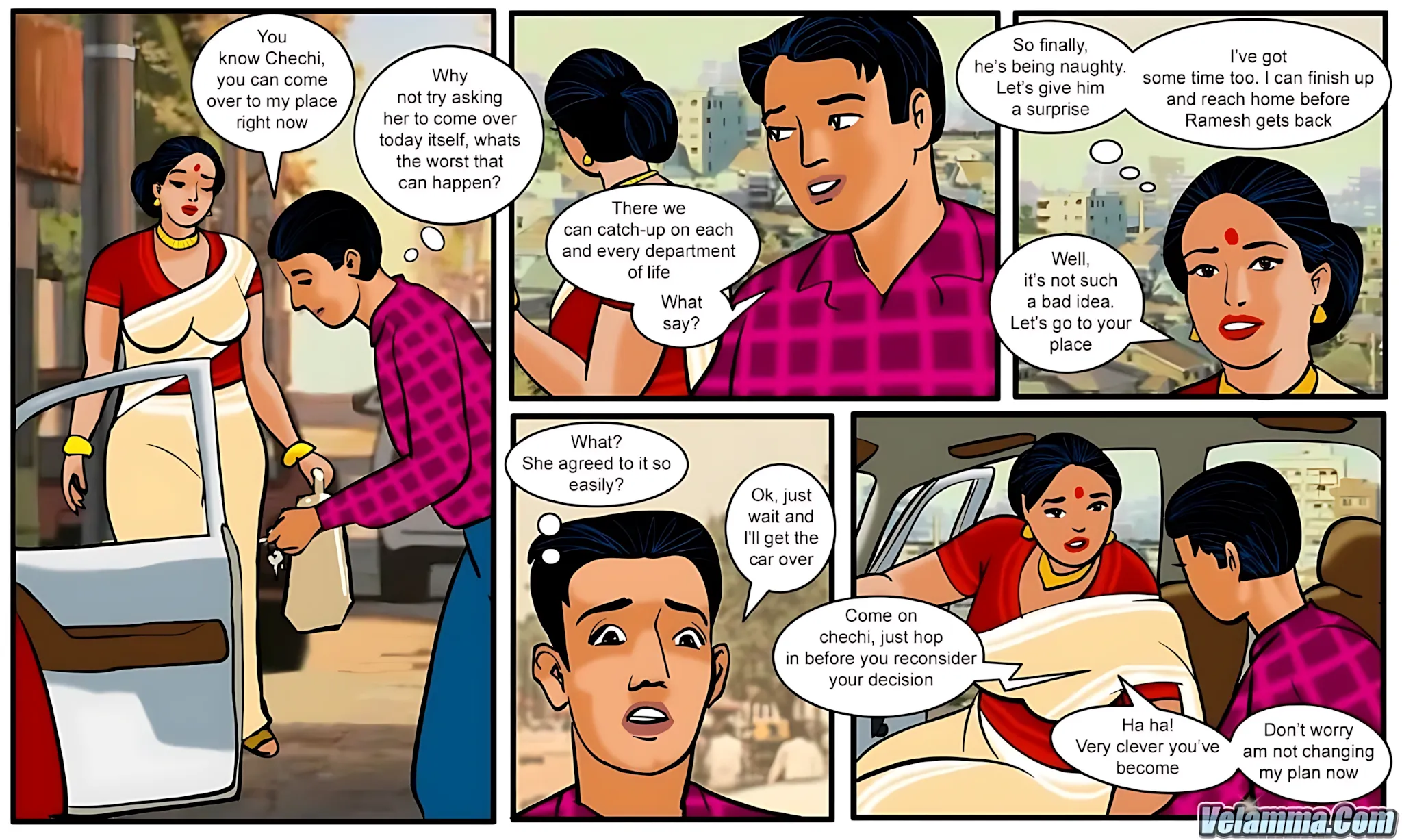 Velamma All Episodes Comics, 12 . Velamma - Episode 12 - The New Beginning, page 8 of 30