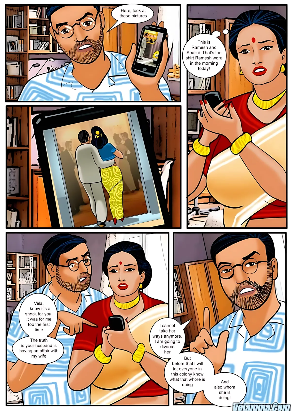 Velamma All Episodes Comics, 11 . Velamma - Episode 11 - The Affair, page 13 of 31