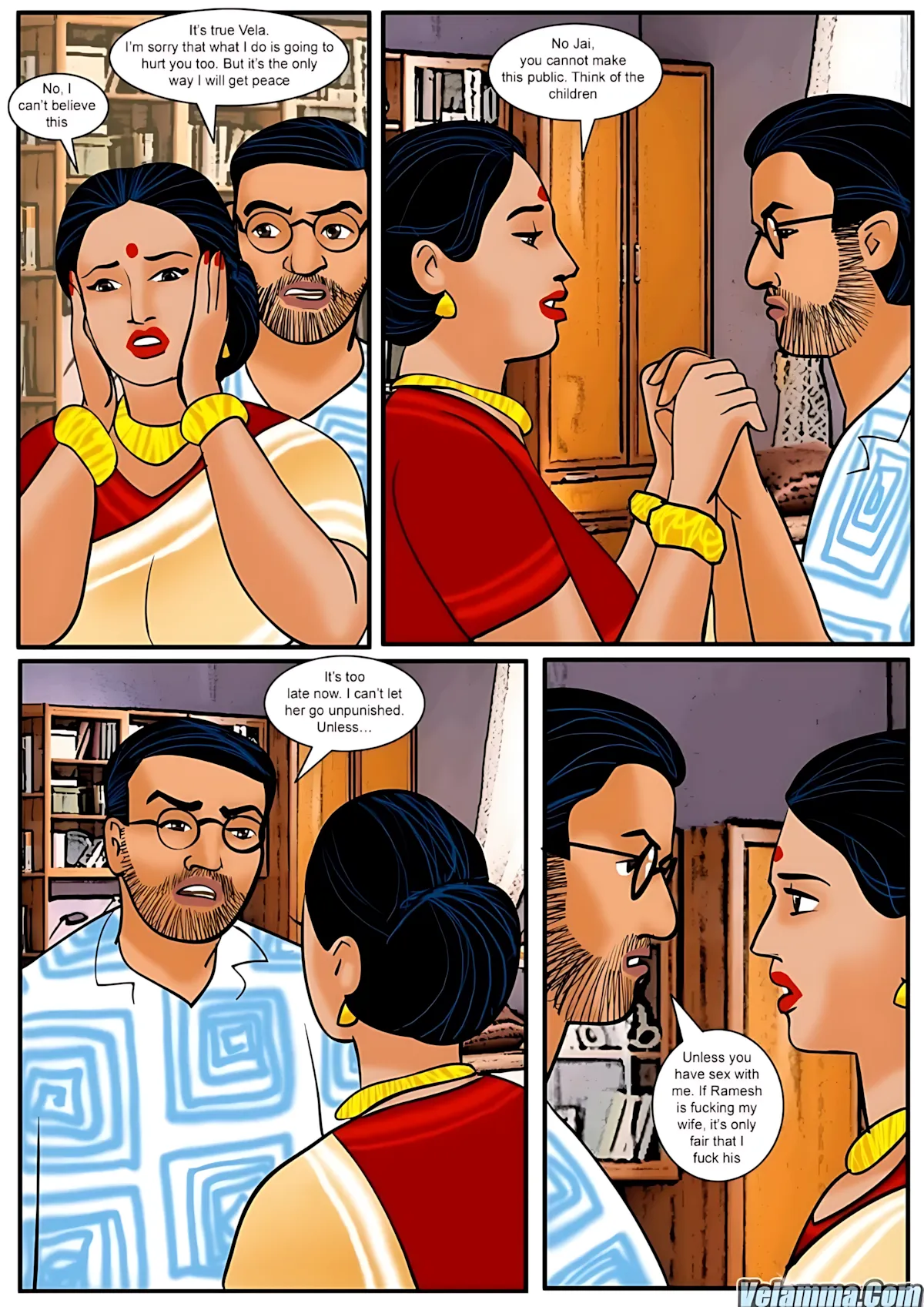 Velamma All Episodes Comics, 11 . Velamma - Episode 11 - The Affair, page 14 of 31