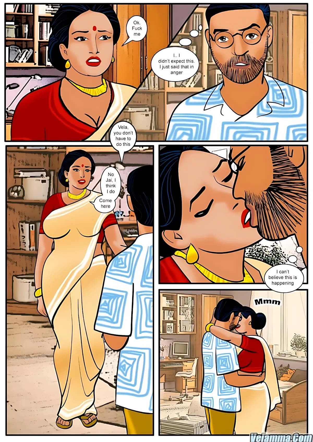 Velamma All Episodes Comics, 11 . Velamma - Episode 11 - The Affair, page 16 of 31