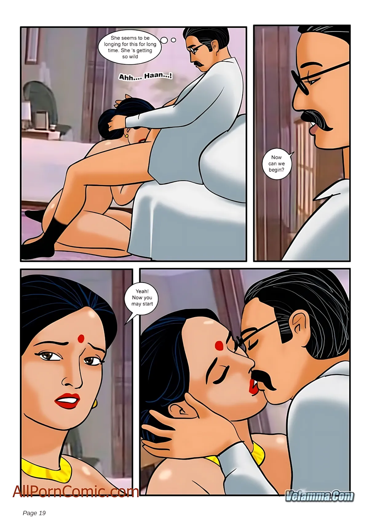 Velamma All Episodes Comics, 10 . Velamma - Episode 10 - The Loving Wife, page 19 of 31