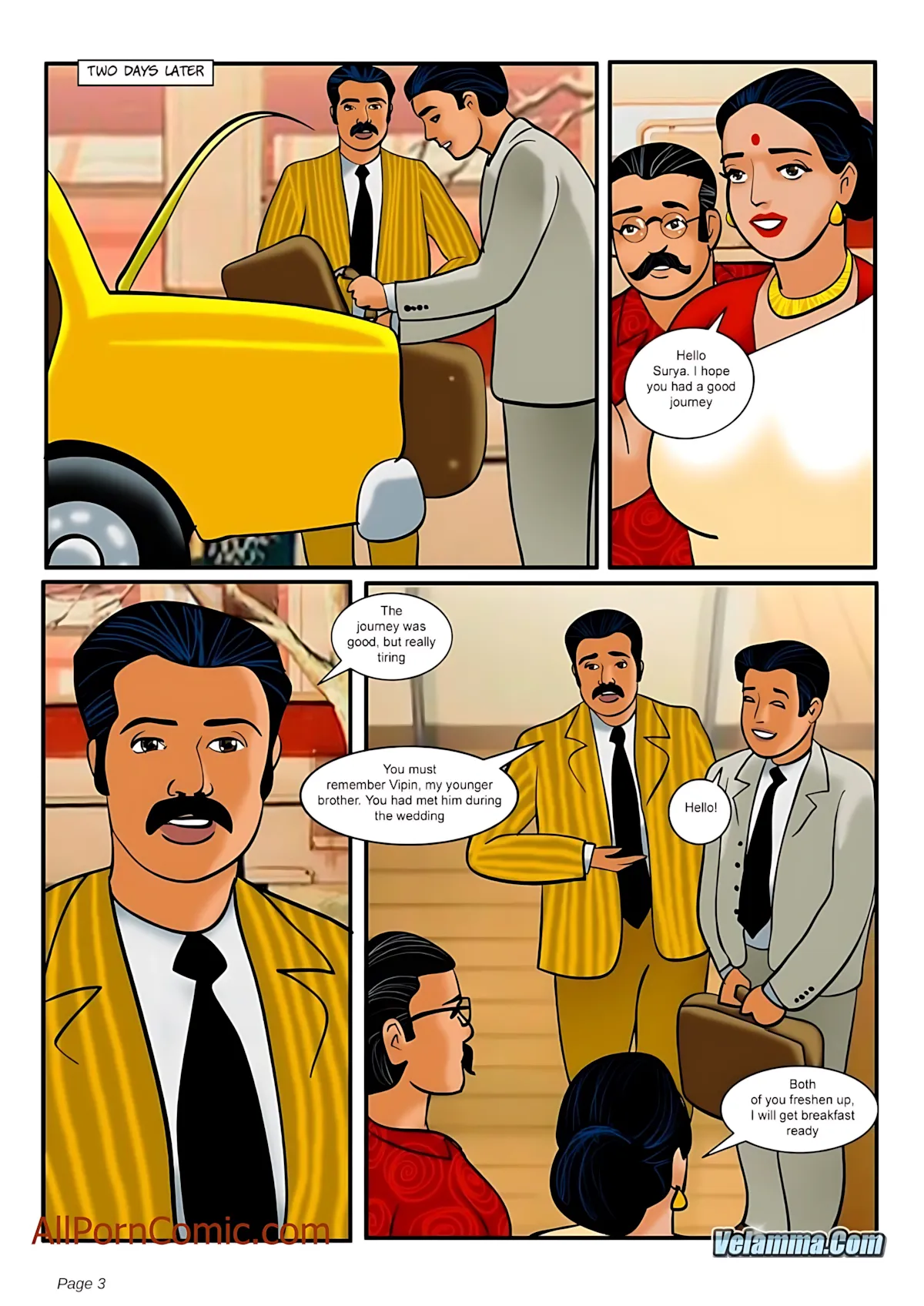 Velamma All Episodes Comics, 9 . Velamma - Episode 9 - Taking Virginity, page 3 of 30