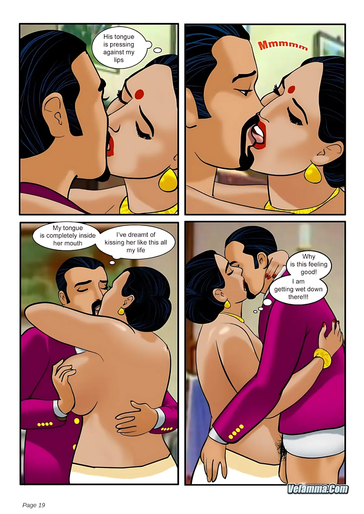 Velamma All Episodes Comics, 5 . Velamma - Episode 5 - The Chief Guest, page 19 of 31