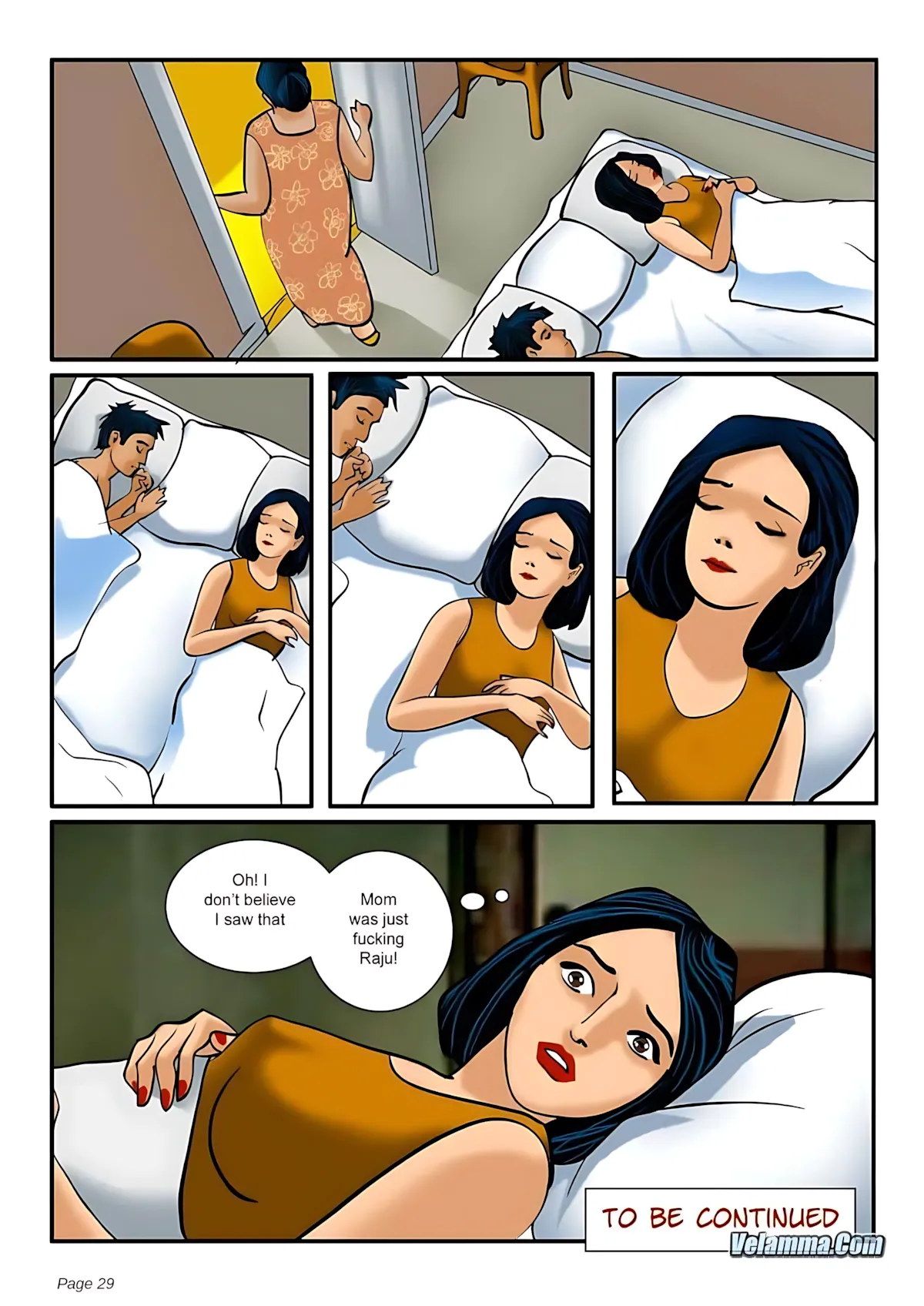 Velamma All Episodes Comics, 4 . Velamma - Episode 4 - The Picnic, page 29 of 29