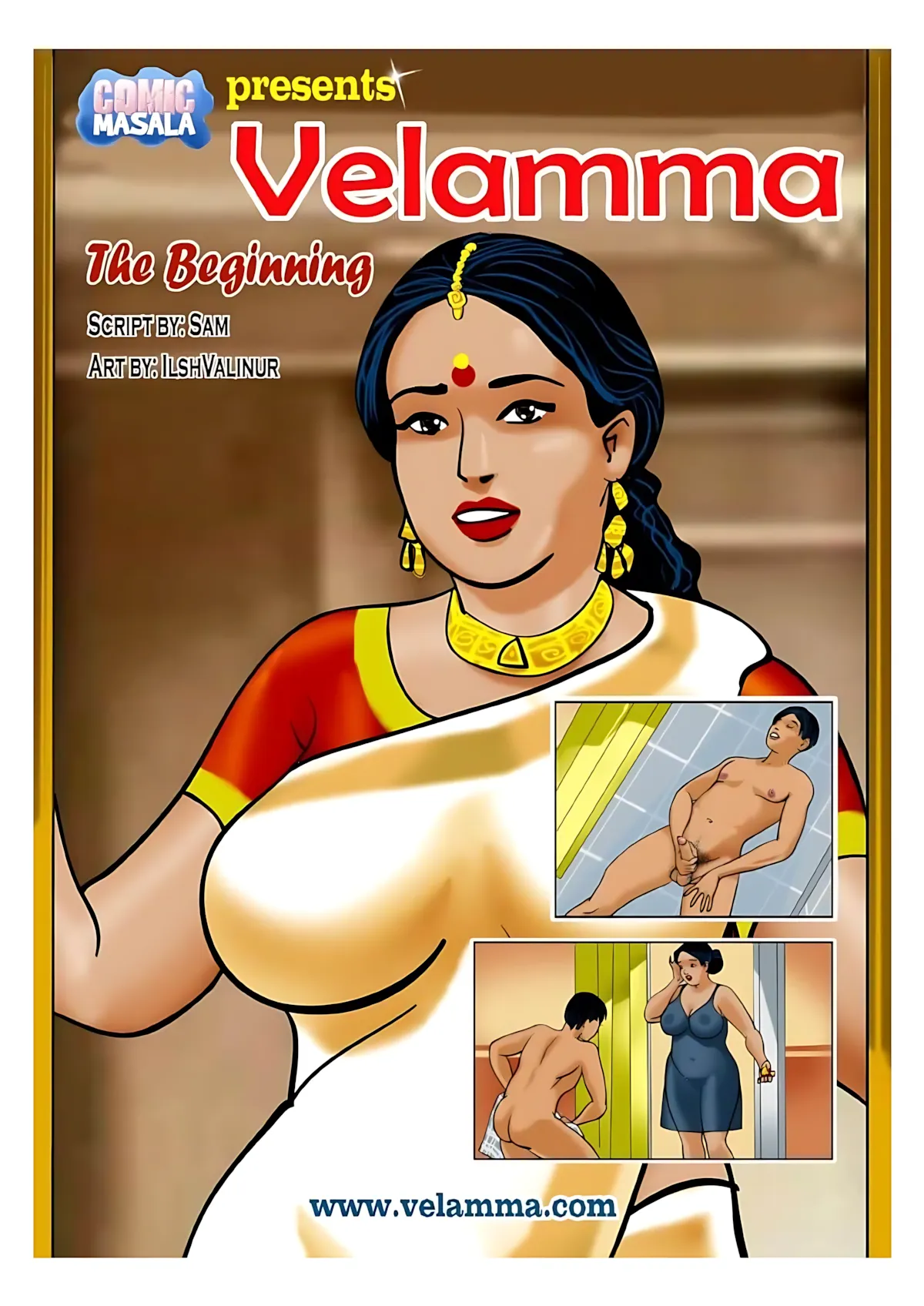Velamma All Episodes Comics, 1 . Velamma - Episode 1 - The Beginning, page 1 of 28