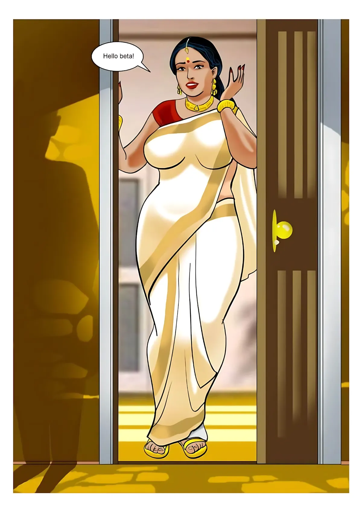 Velamma All Episodes Comics, 1 . Velamma - Episode 1 - The Beginning, page 4 of 28