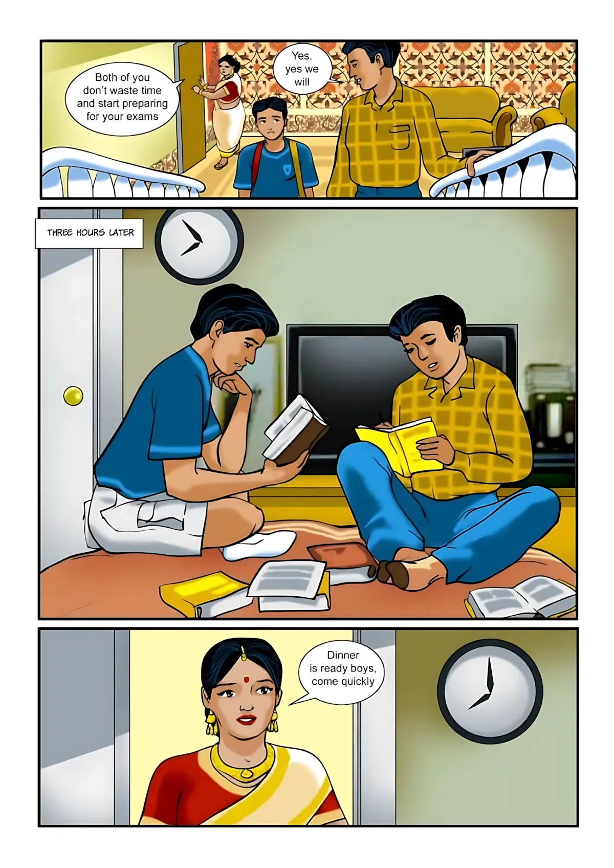 Velamma All Episodes Comics, 1 . Velamma - Episode 1 - The Beginning, page 6 of 28