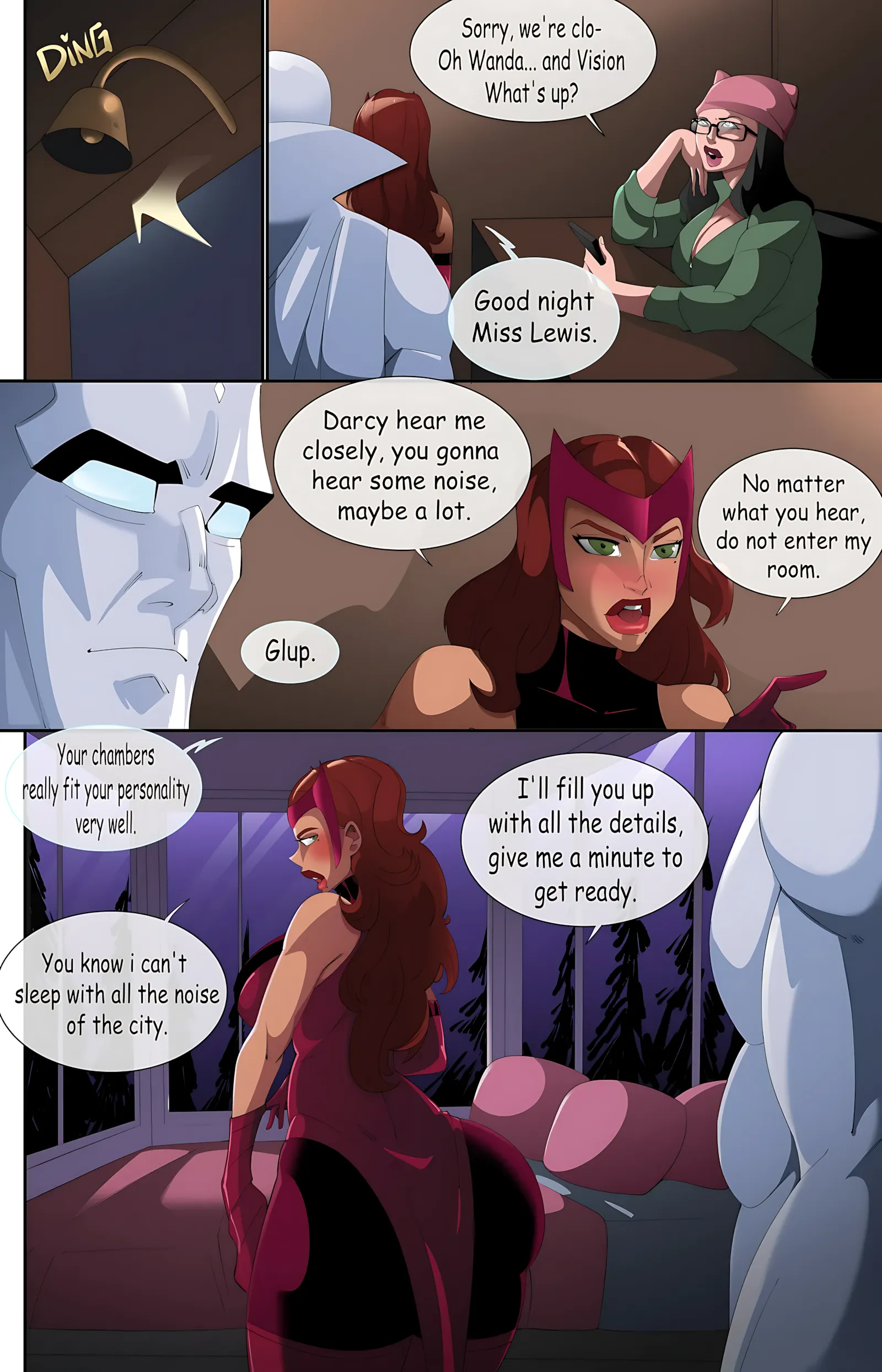 Wanda’s Vision [Avengers], 1. Wanda's Vision [Scarlet Witch], page 4 of 17