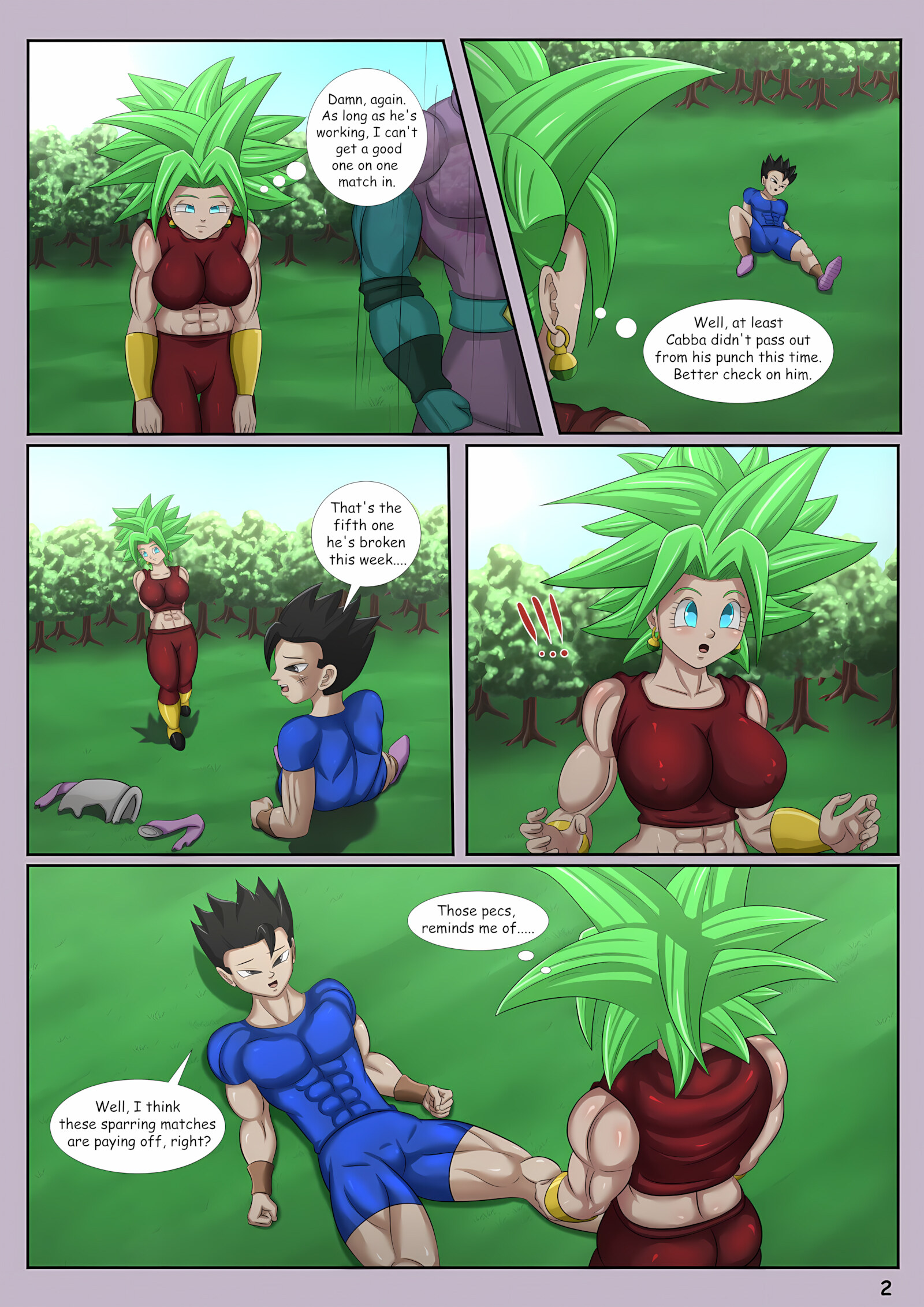 Battle Tensions [Magnificent Sexy Gals], Battle Tensions, page 3 of 19
