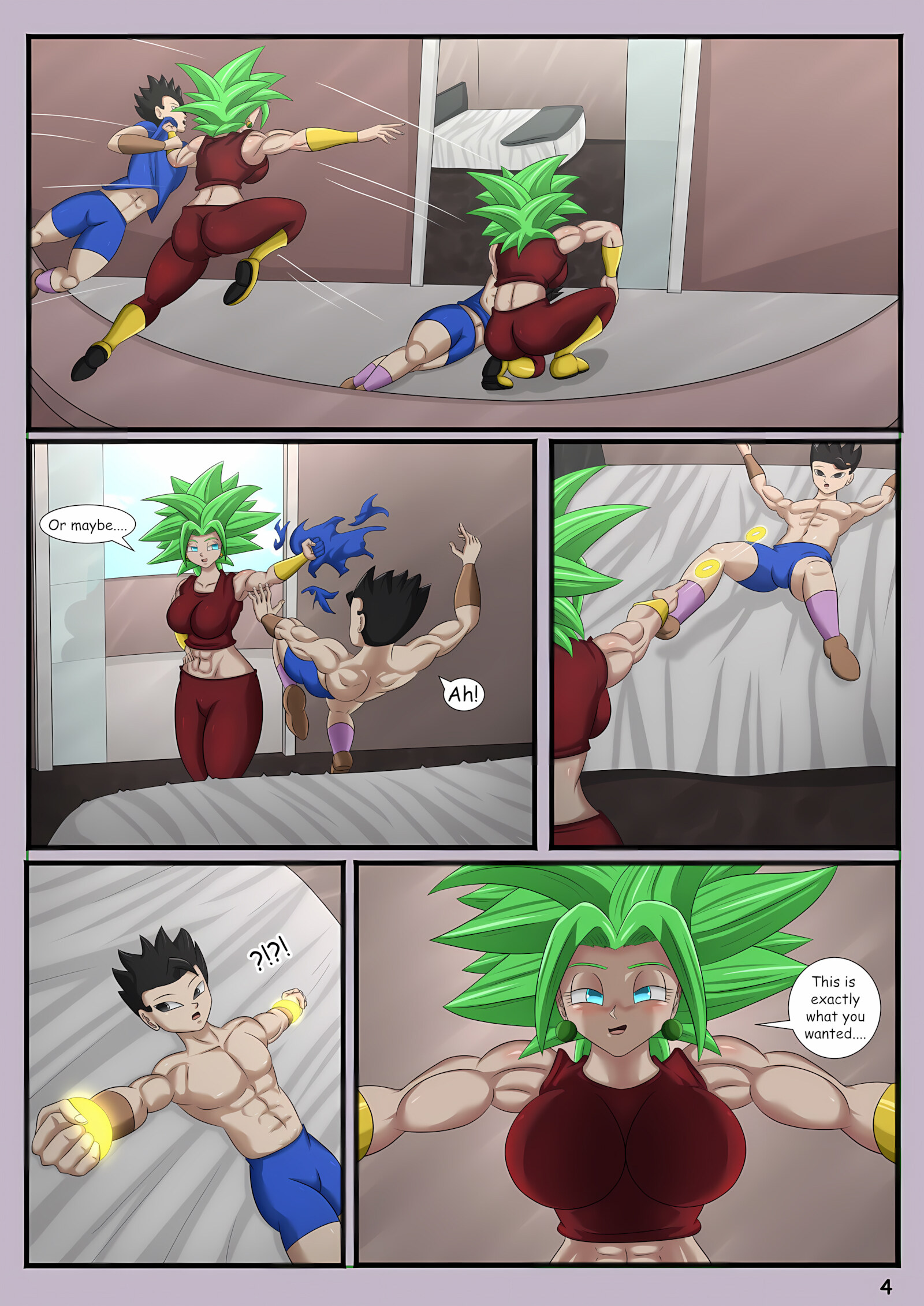 Battle Tensions [Magnificent Sexy Gals], Battle Tensions, page 5 of 19