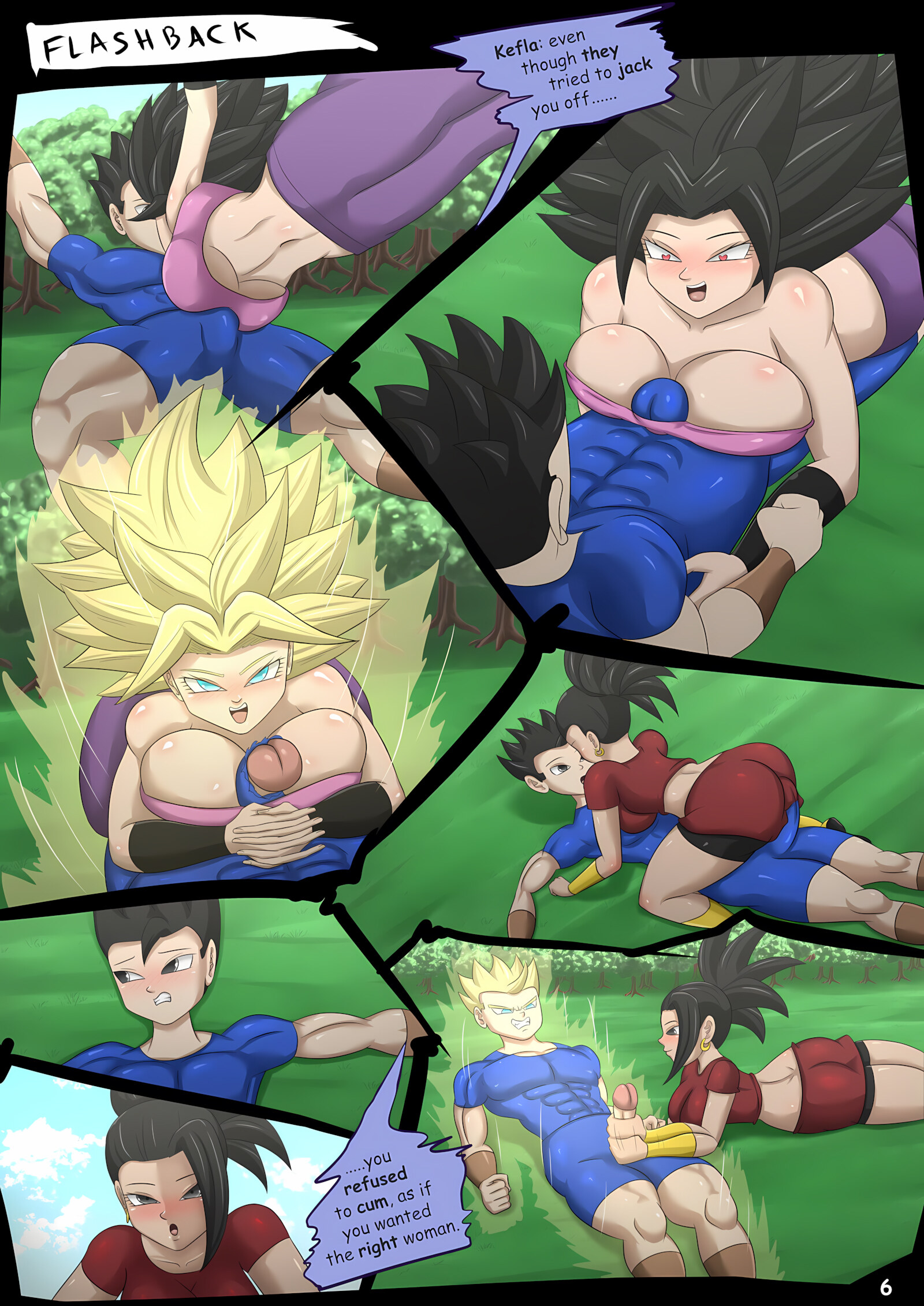 Battle Tensions [Magnificent Sexy Gals], Battle Tensions, page 7 of 19