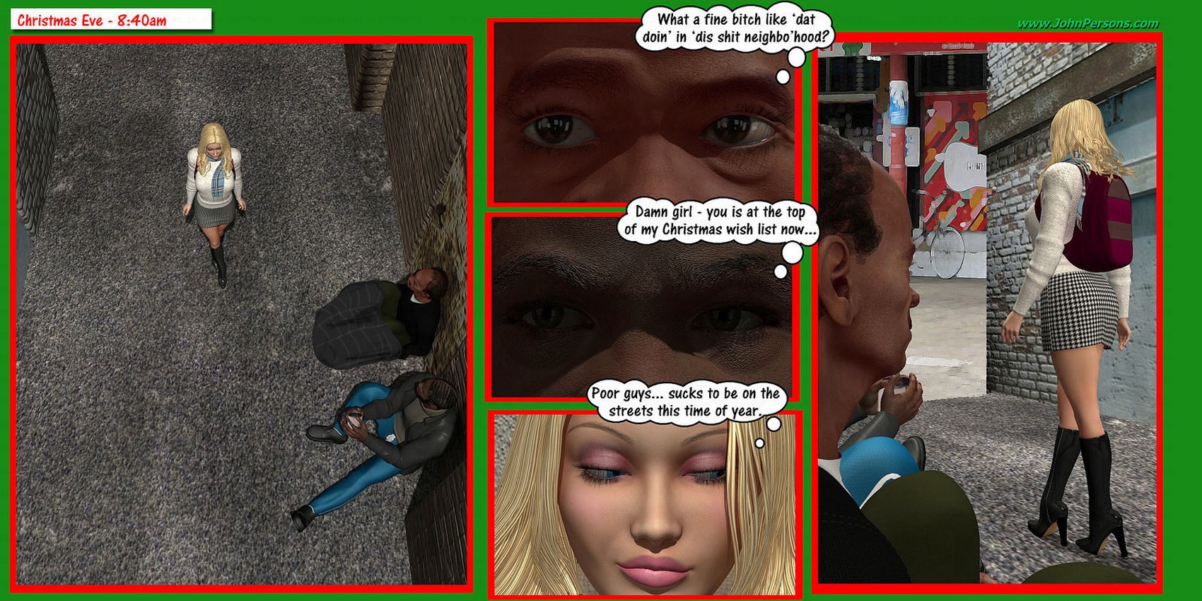 X-Mas Eve [John Persons], X-Mas Eve, page 1 of 10