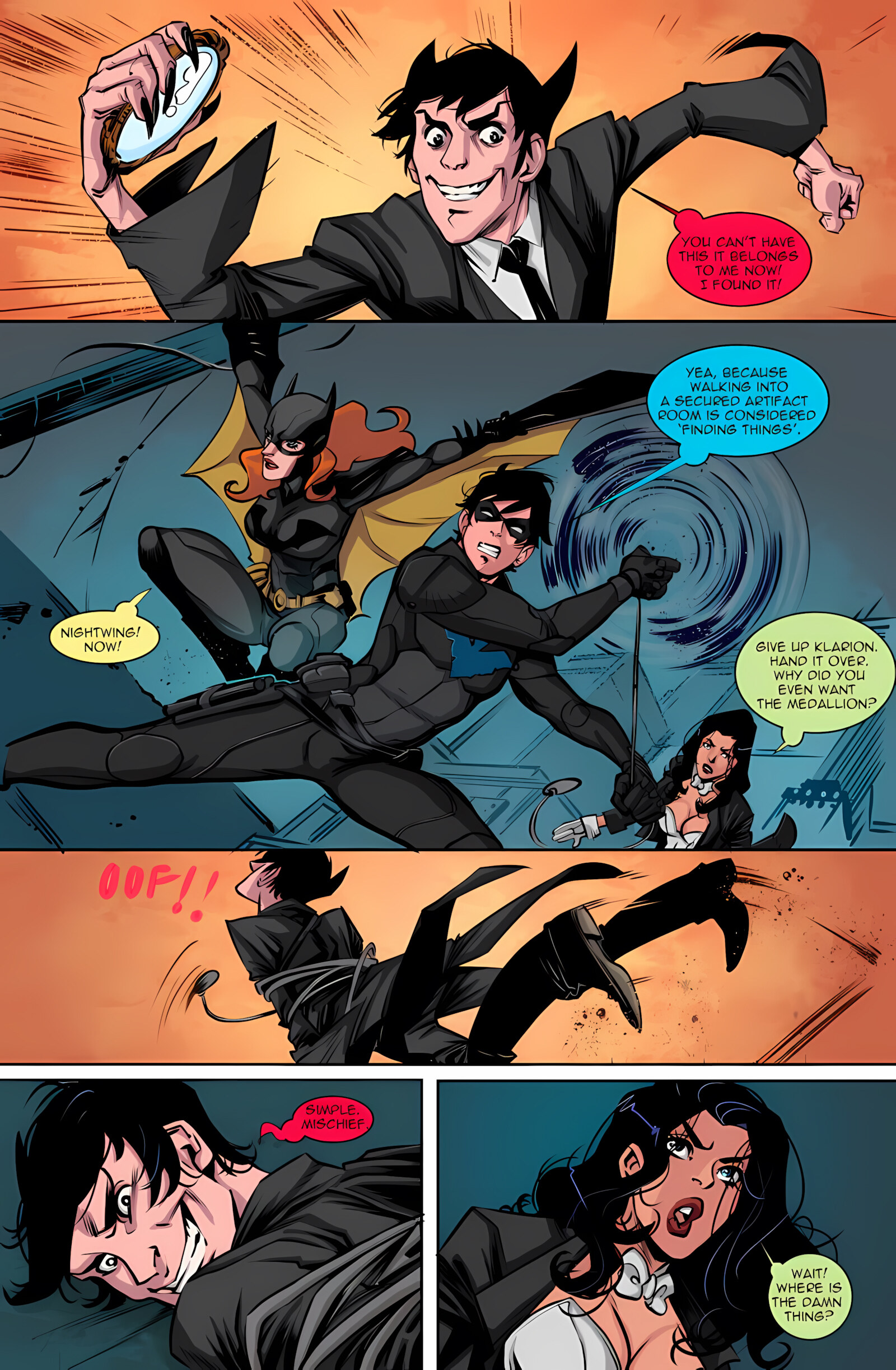 Young Justice 3 [Bayushi], Young Justice 3, page 2 of 11