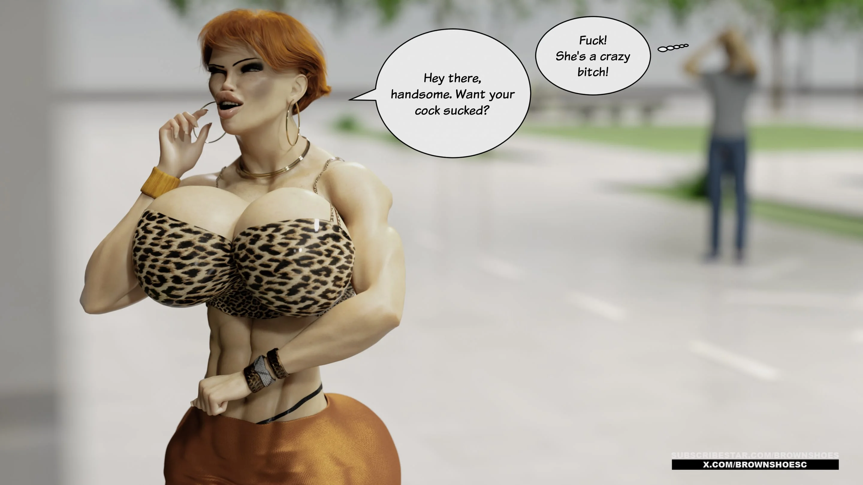 Blacked Home 11-12 [Brown Shoes], Blacked Home 13, page 67 of 84