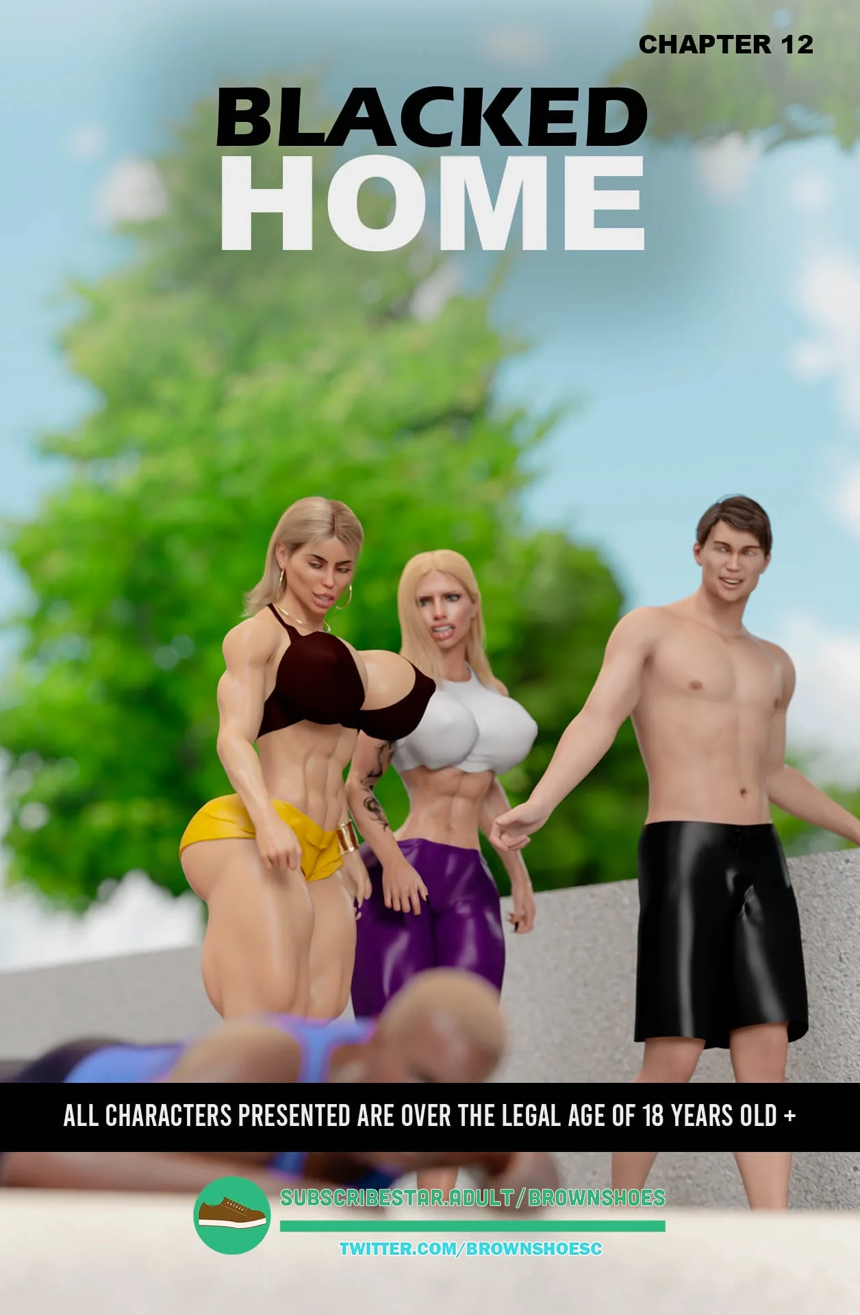 Blacked Home 11-12 [Brown Shoes], Blacked Home 12, page 1 of 169