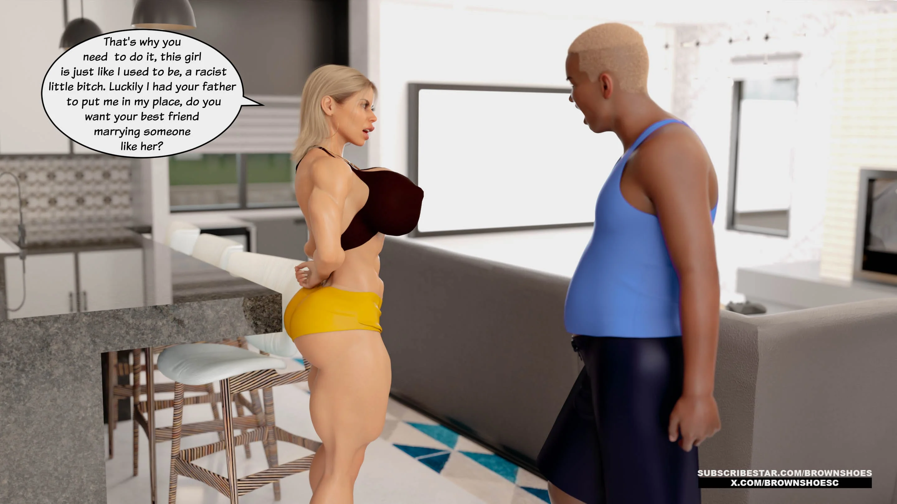 Blacked Home 11-12 [Brown Shoes], Blacked Home 12, page 15 of 169