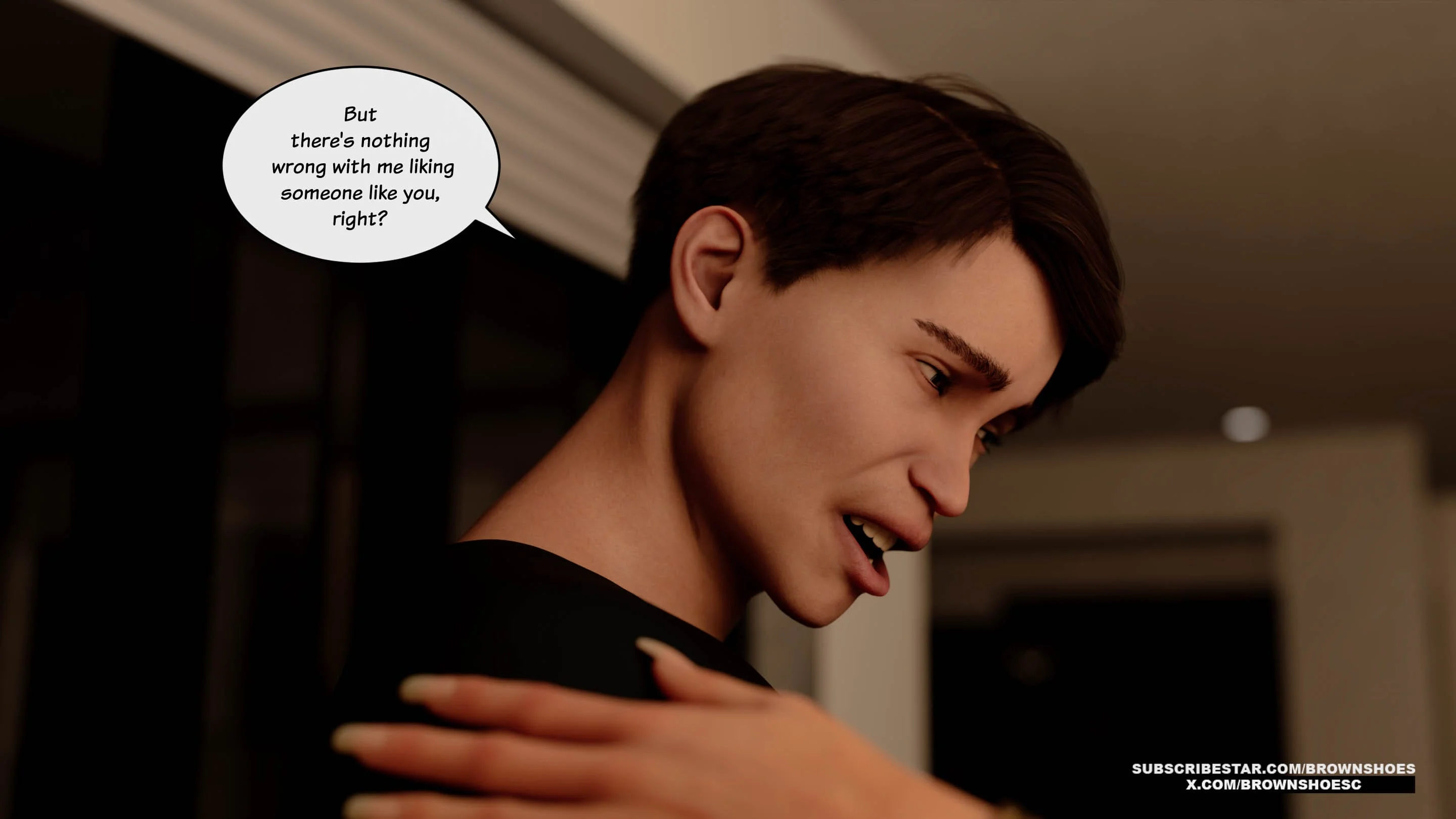 Blacked Home 11-12 [Brown Shoes], Blacked Home 12, page 148 of 169