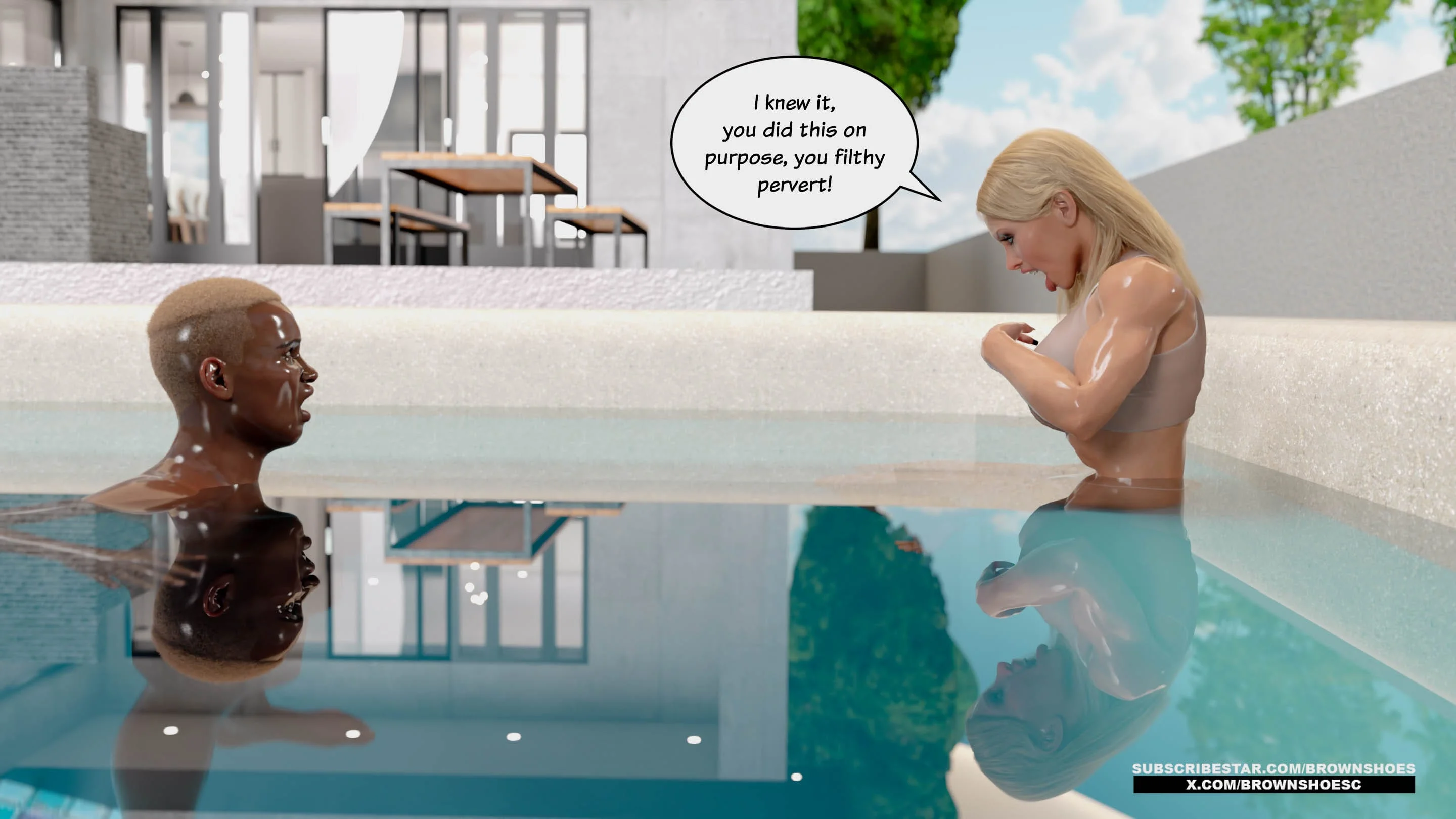 Blacked Home 11-12 [Brown Shoes], Blacked Home 12, page 27 of 169