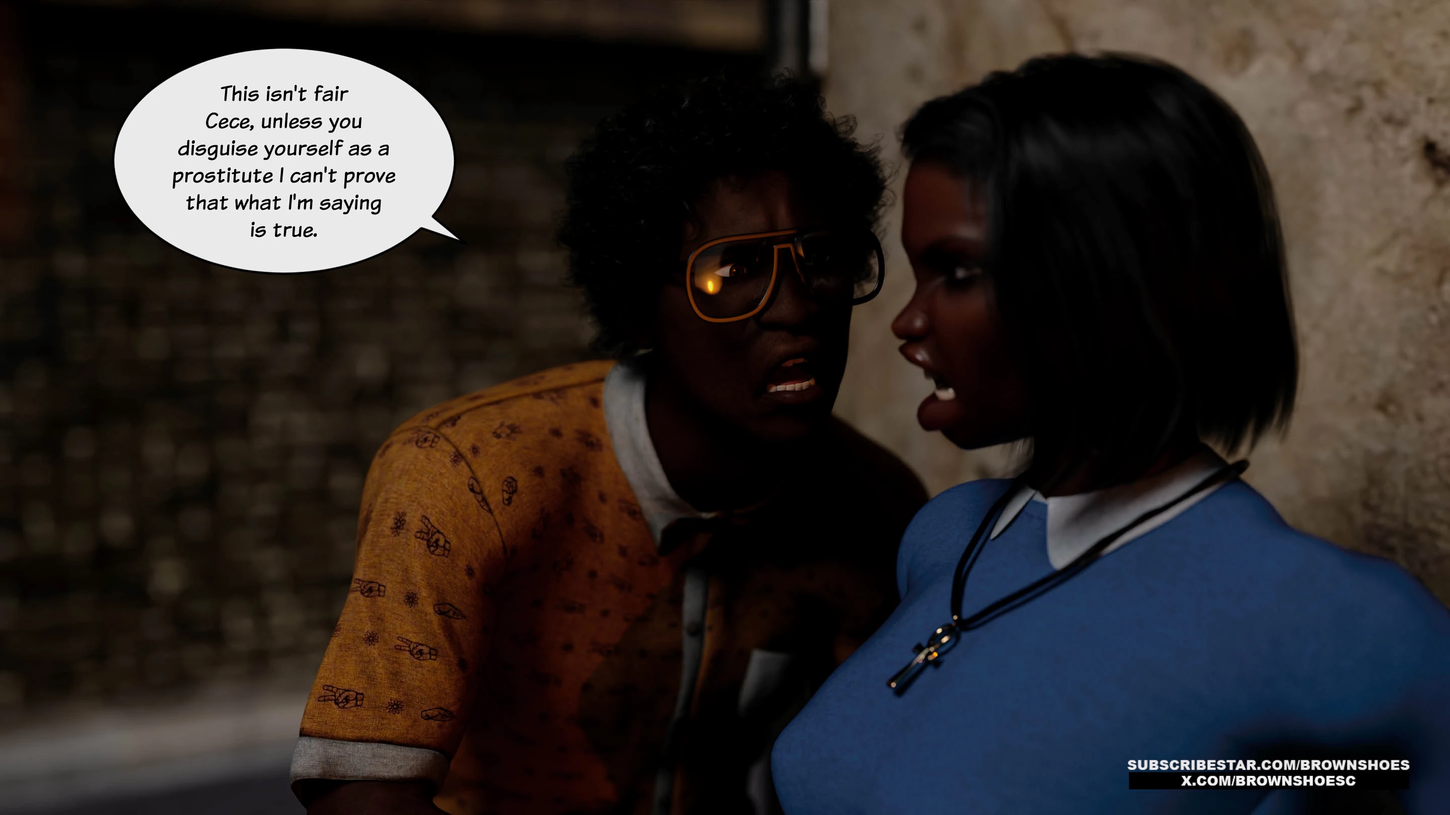 Blacked Home 11-12 [Brown Shoes], Blacked Home 11, page 16 of 64