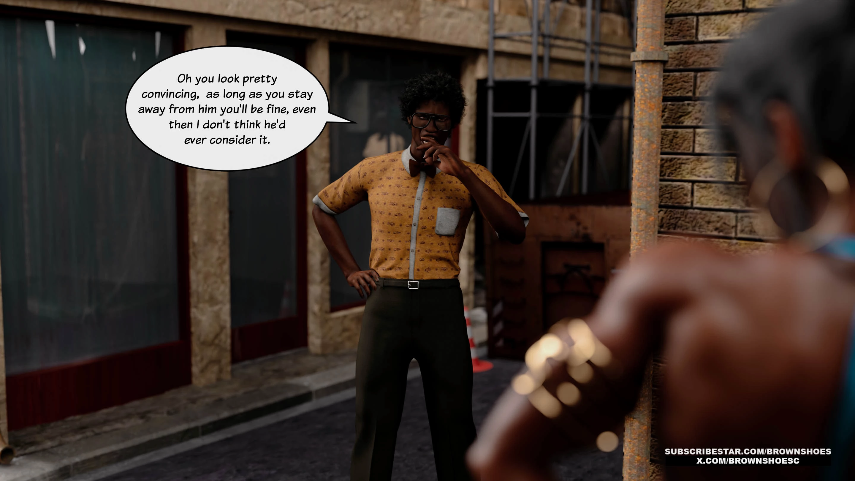 Blacked Home 11-12 [Brown Shoes], Blacked Home 11, page 20 of 64
