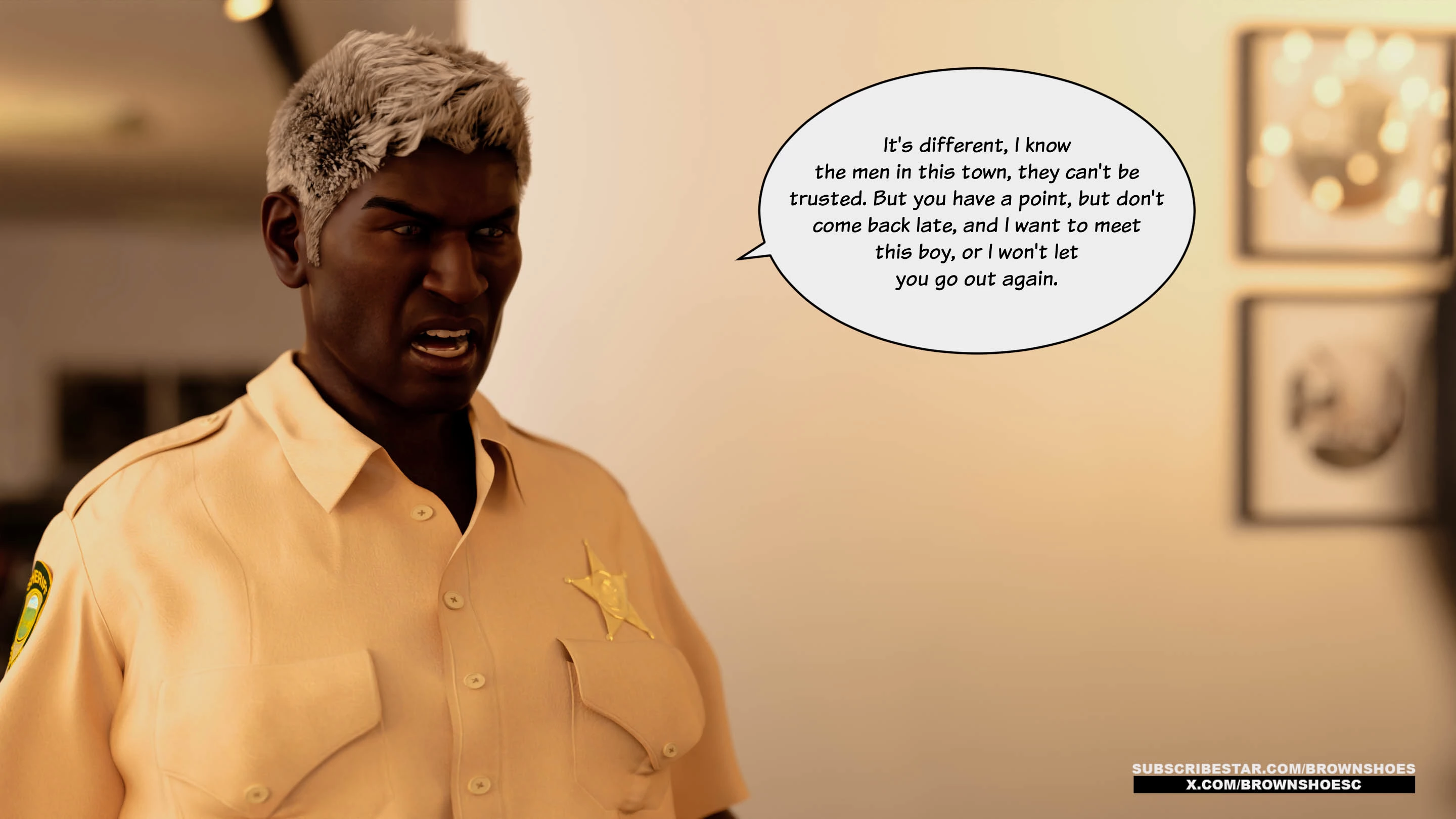 Blacked Home 11-12 [Brown Shoes], Blacked Home 11, page 4 of 64