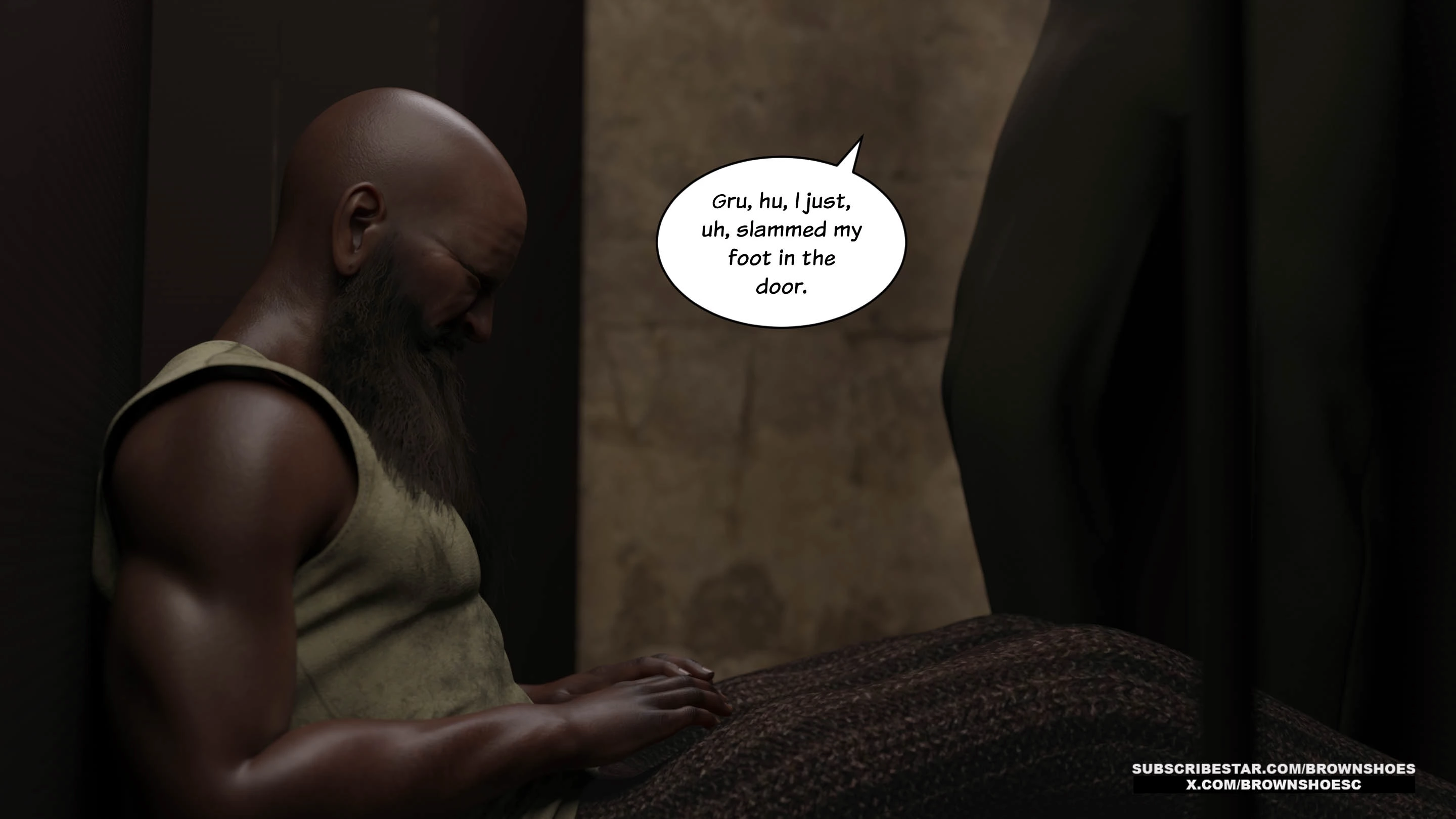 Blacked Home 11-12 [Brown Shoes], Blacked Home 11, page 52 of 64