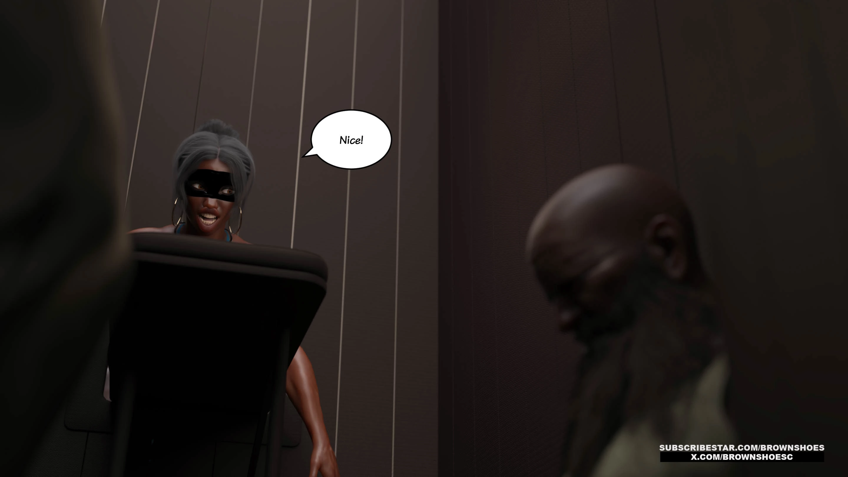 Blacked Home 11-12 [Brown Shoes], Blacked Home 11, page 53 of 64