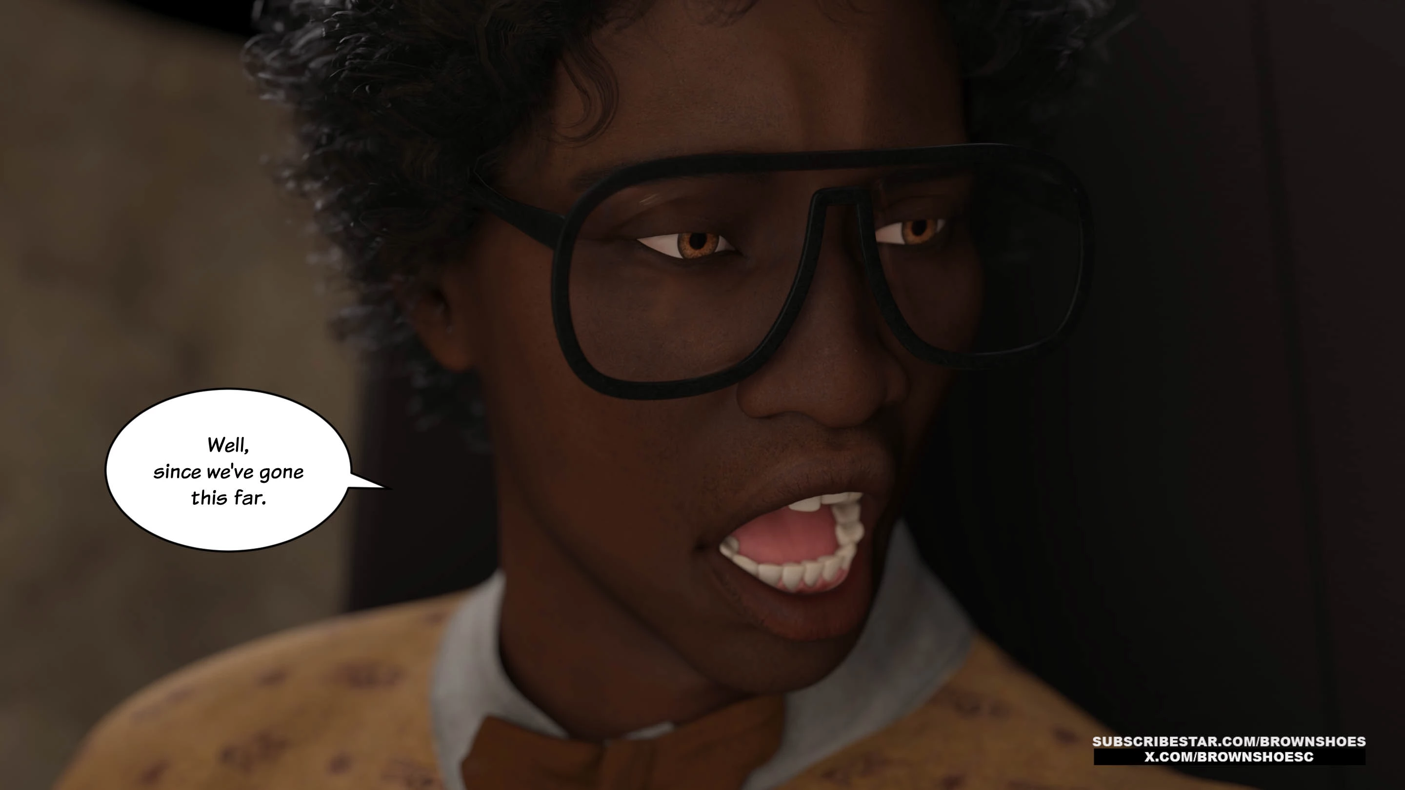 Blacked Home 11-12 [Brown Shoes], Blacked Home 11, page 57 of 64