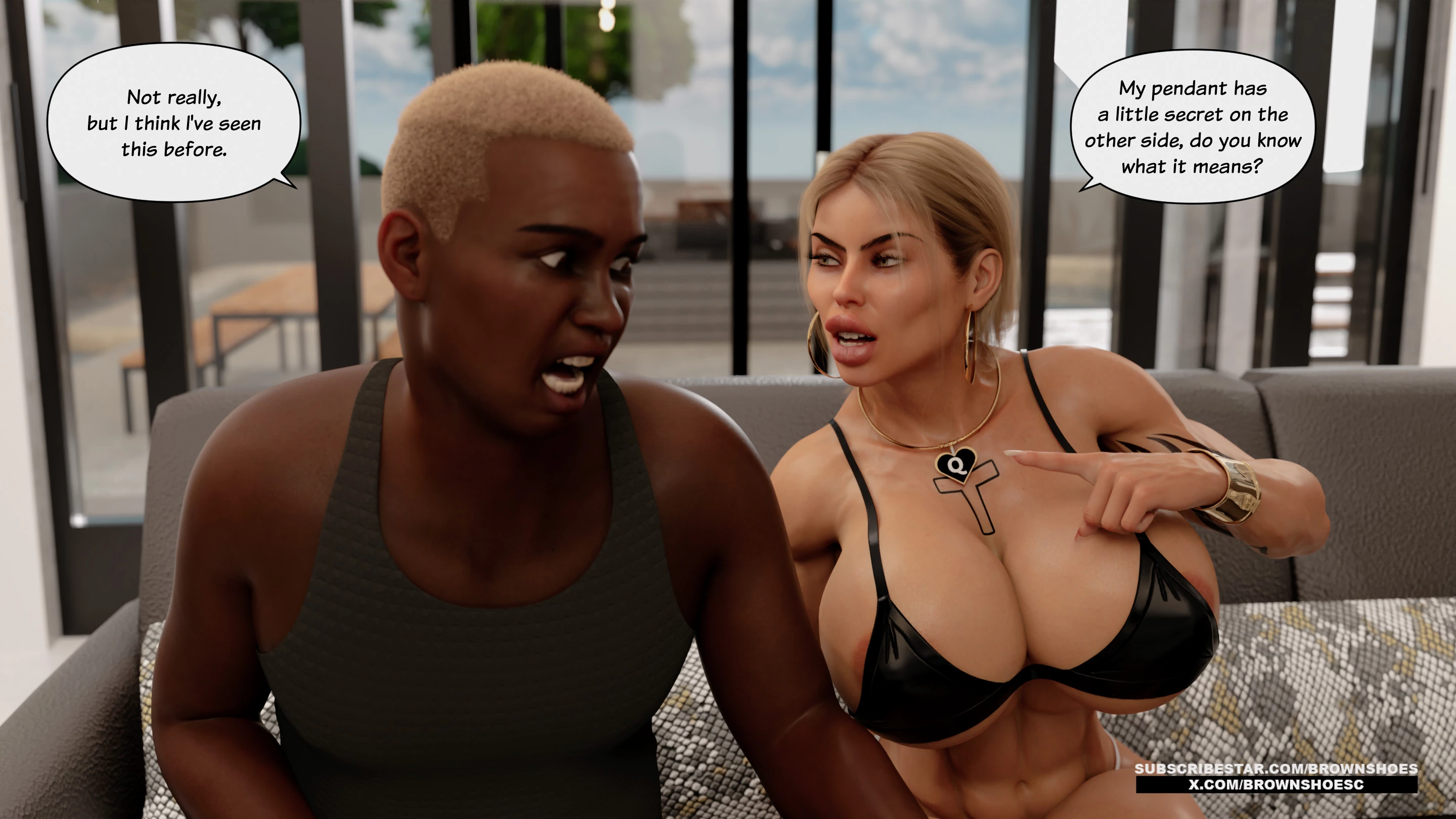 Blacked Home [Brown Shoes], Blacked Home 9, page 106 of 141