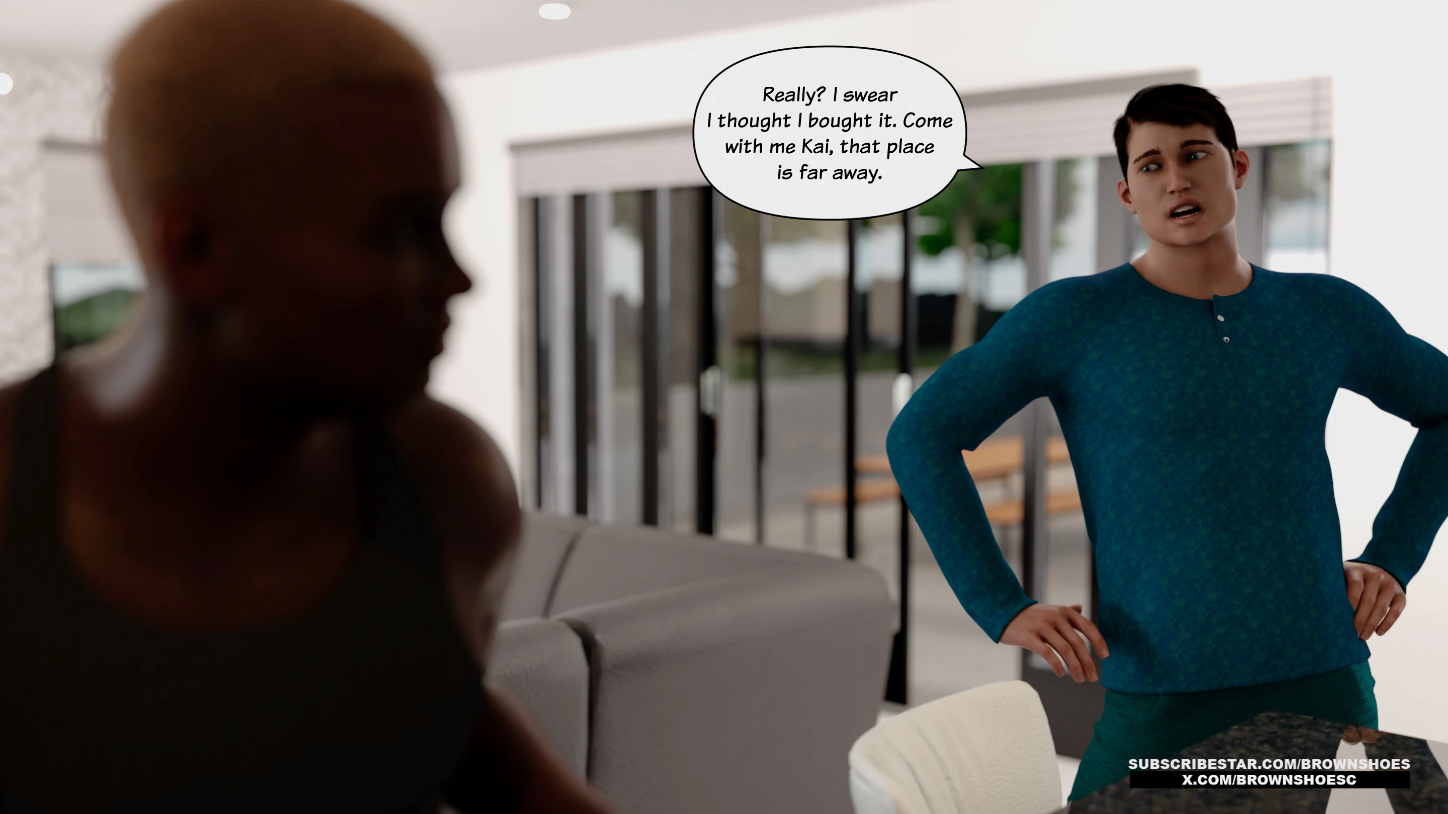 Blacked Home [Brown Shoes], Blacked Home 9, page 79 of 141