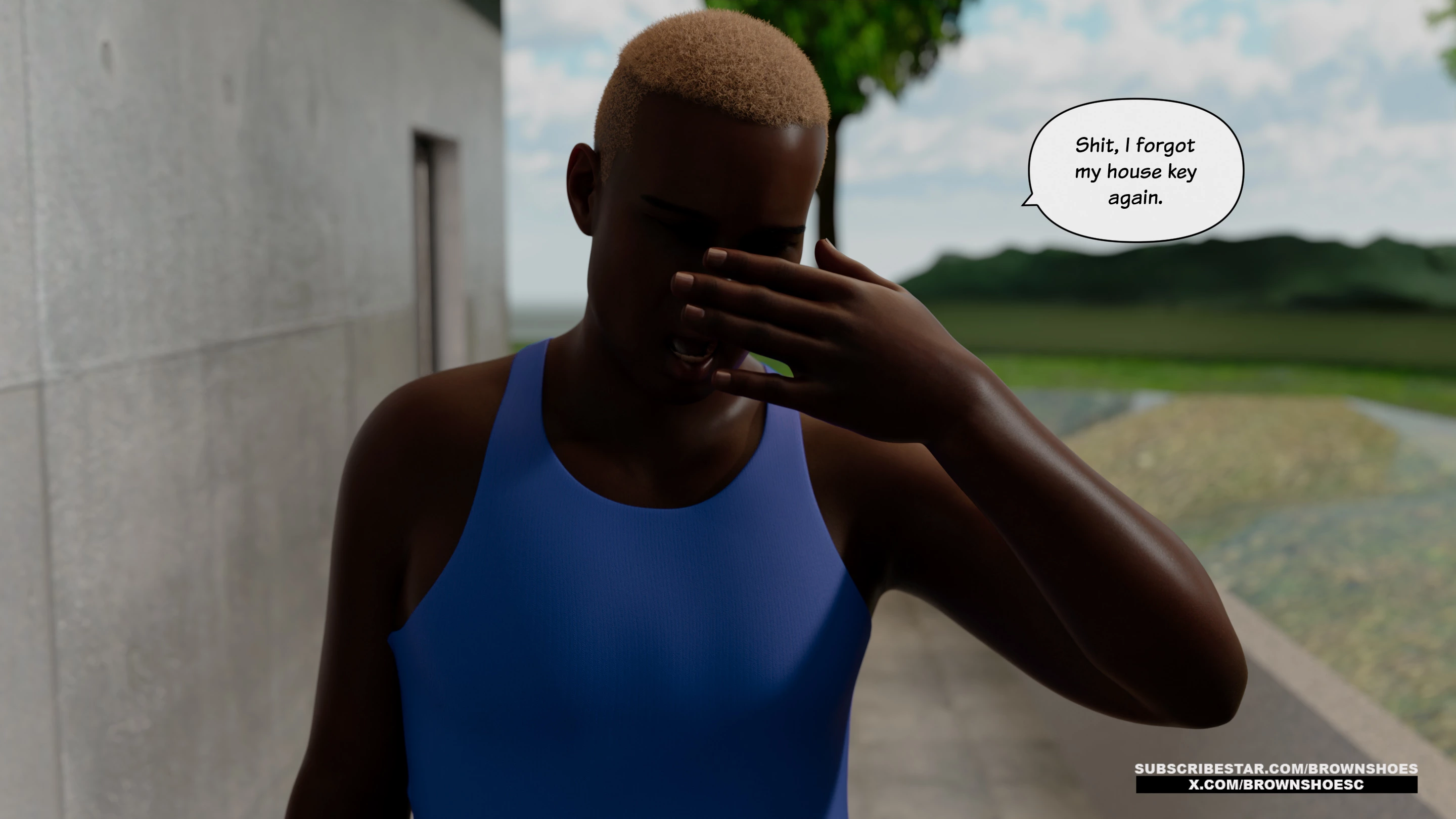 Blacked Home [Brown Shoes], Blacked Home 9, page 10 of 141
