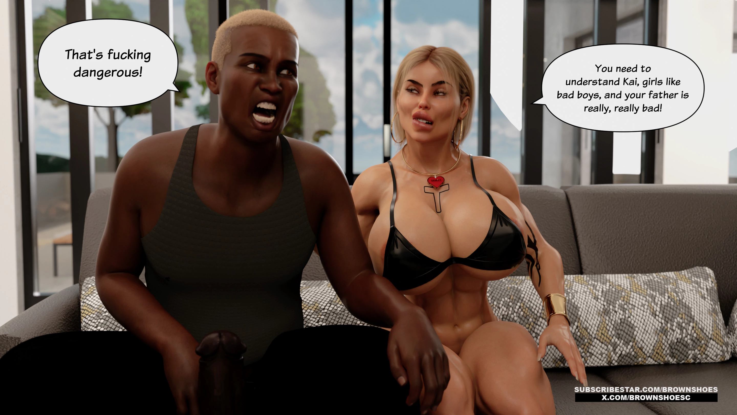 Blacked Home [Brown Shoes], Blacked Home 9, page 97 of 141