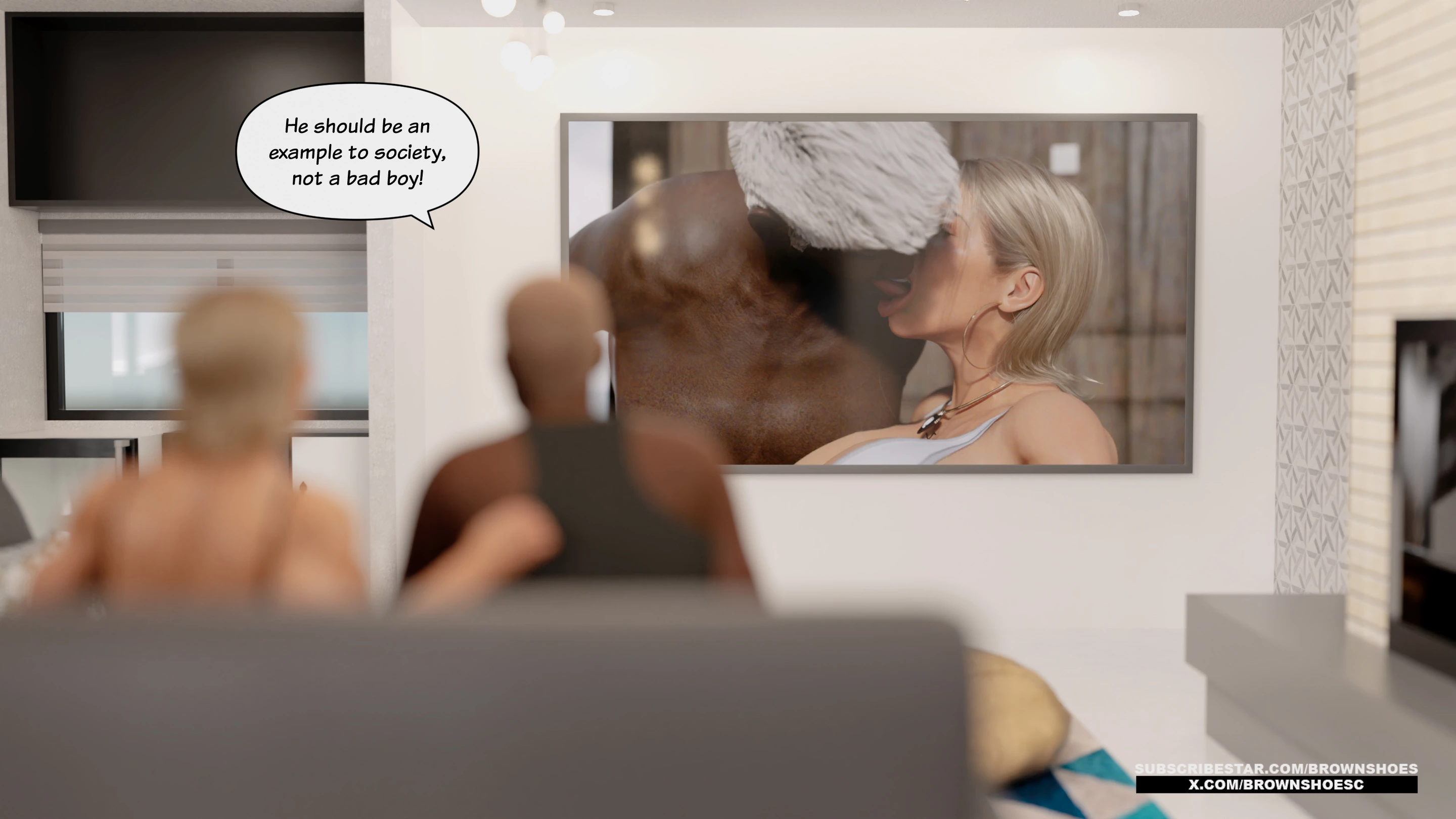 Blacked Home [Brown Shoes], Blacked Home 9, page 98 of 141