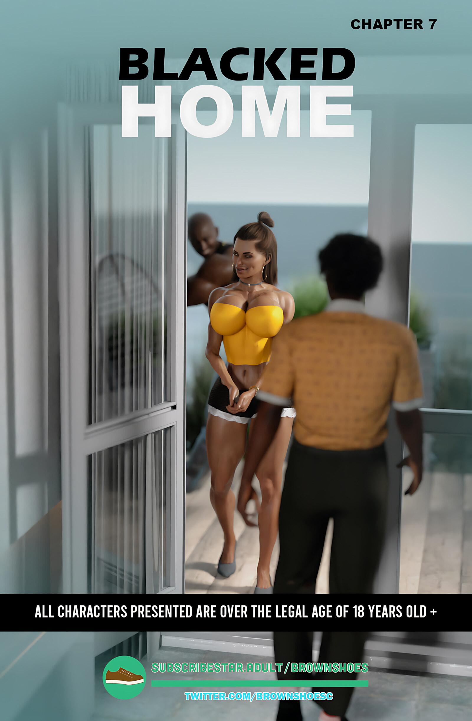 Blacked Home [Brown Shoes], Blacked Home 07, page 1 of 64