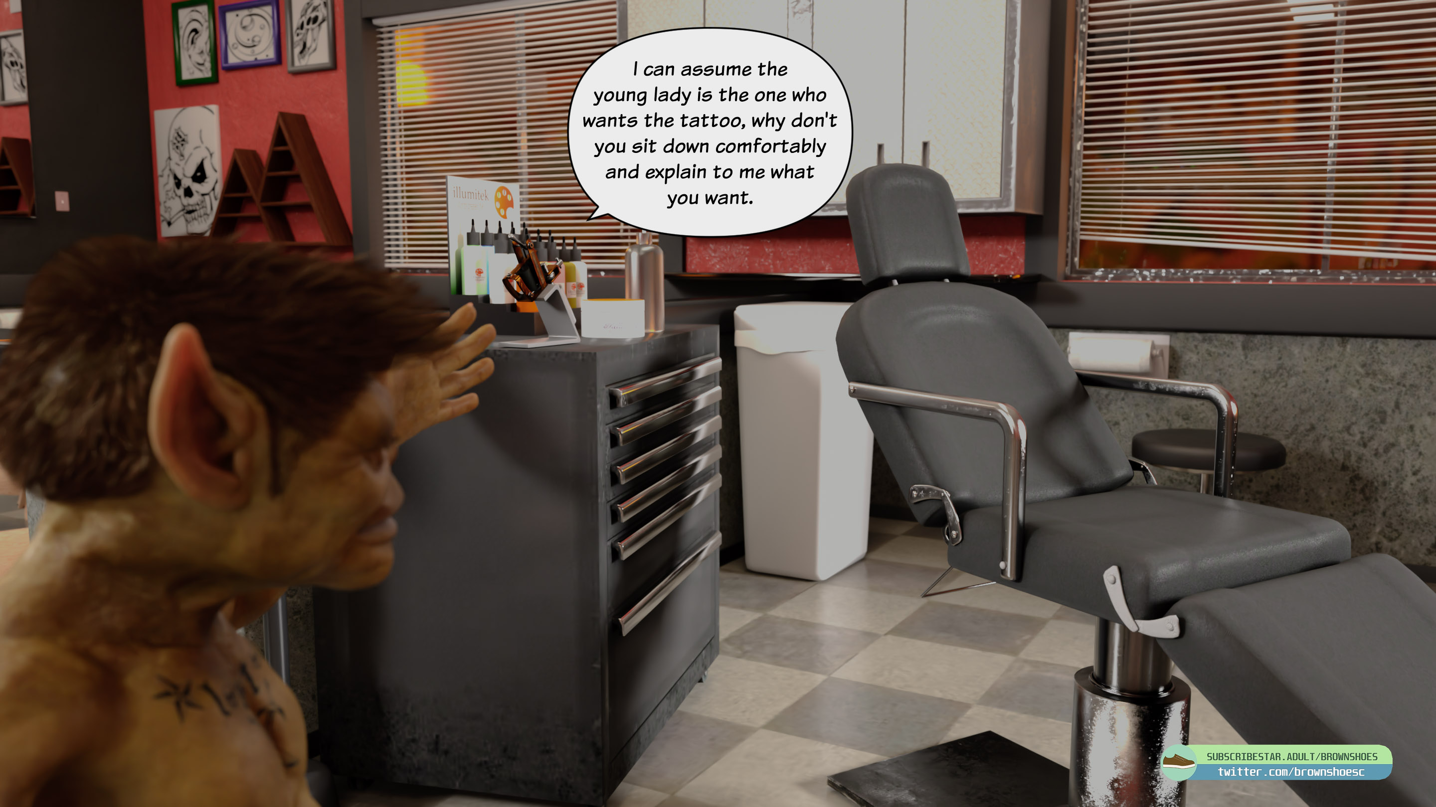 Blacked Home [Brown Shoes], Blacked Home 07, page 18 of 64